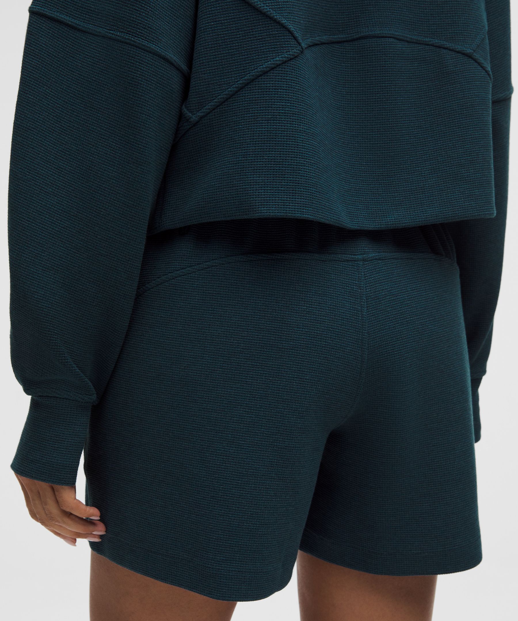 Scuba Oversized Full-Zip Hoodie *Waffle