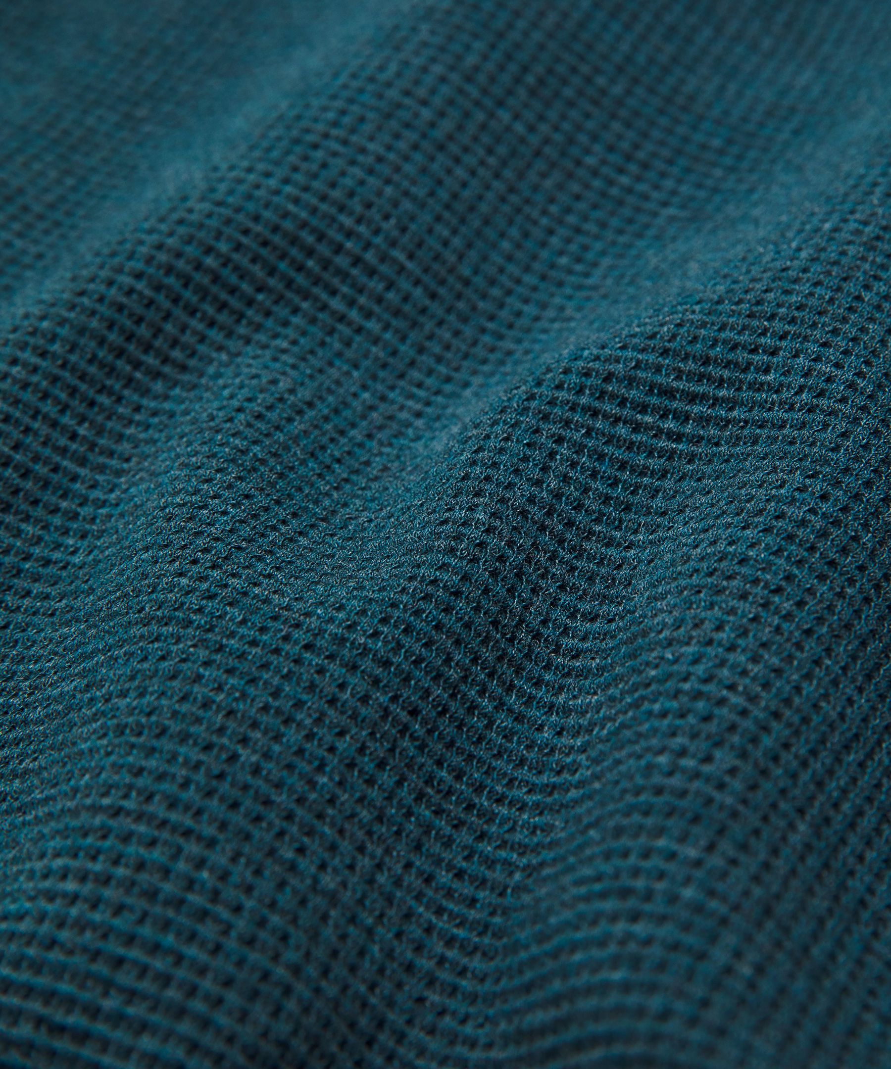 Scuba Oversized Full-Zip Hoodie *Waffle