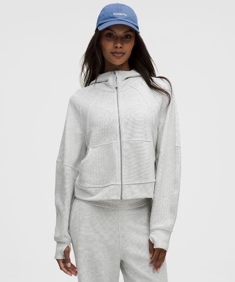Женское худи Lululemon Scuba Oversized на молнии
