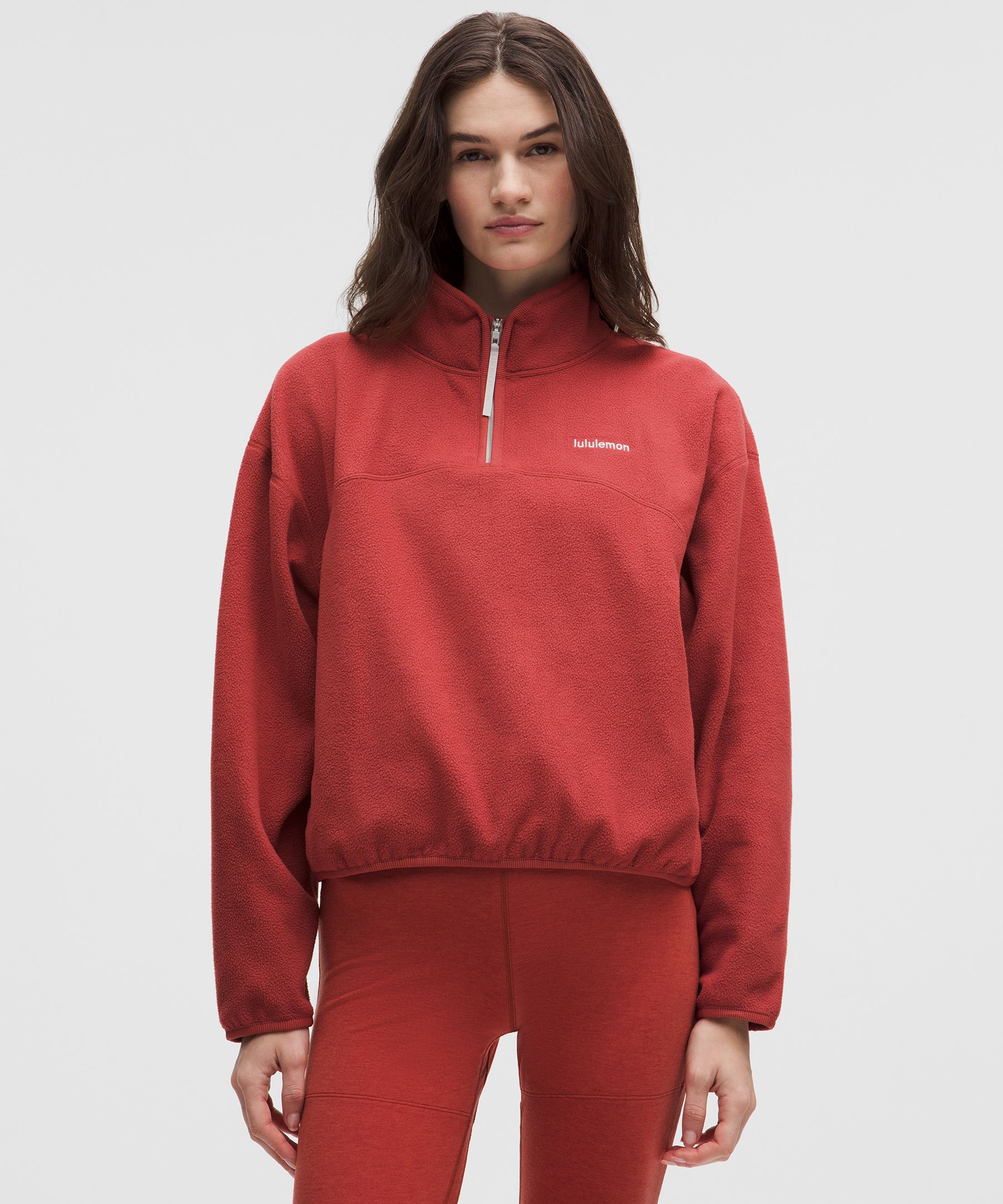 Lululemon Tumbled Fleece Half-zip Jacket