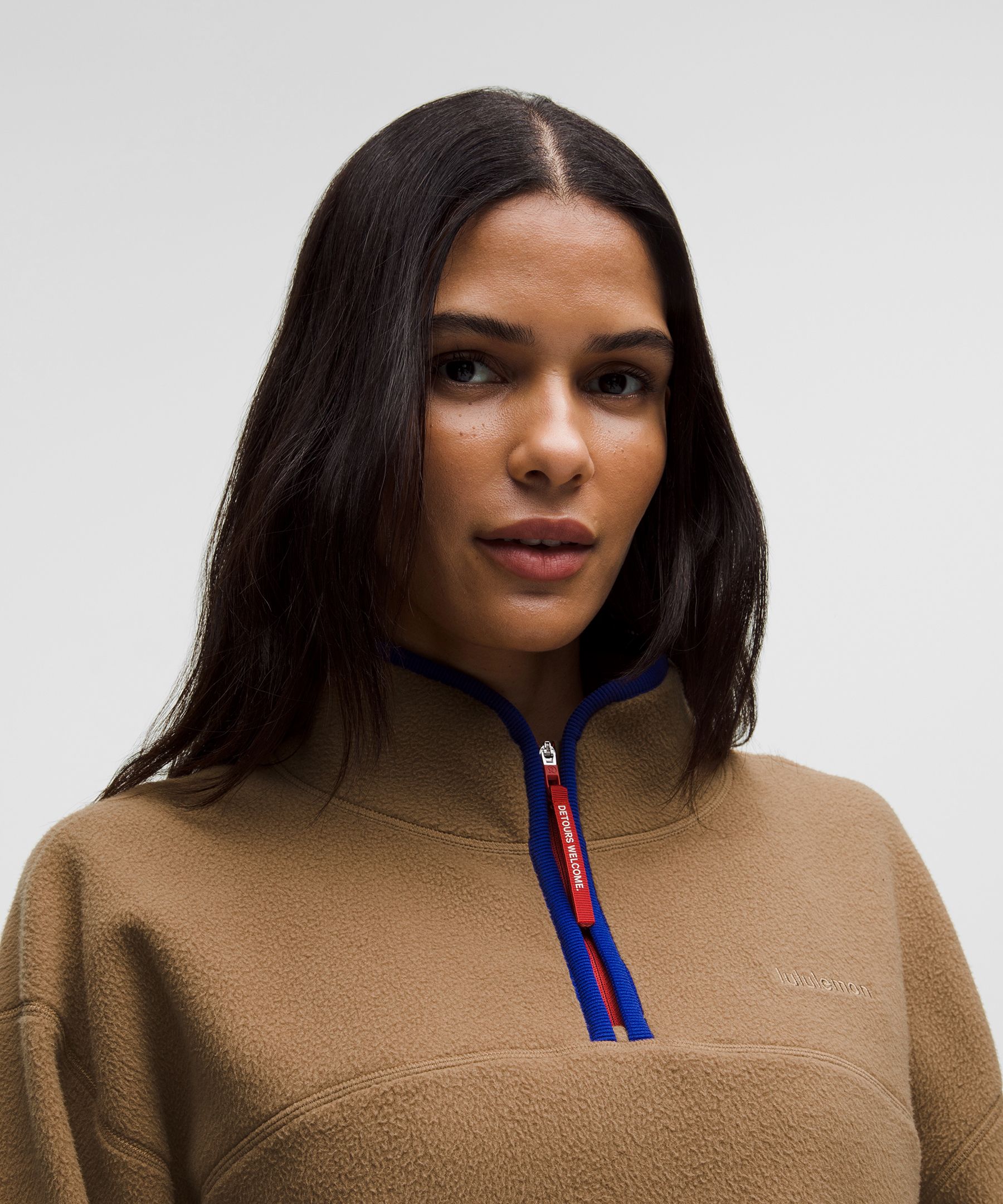 Lululemon Tumbled Fleece Half-zip Jacket