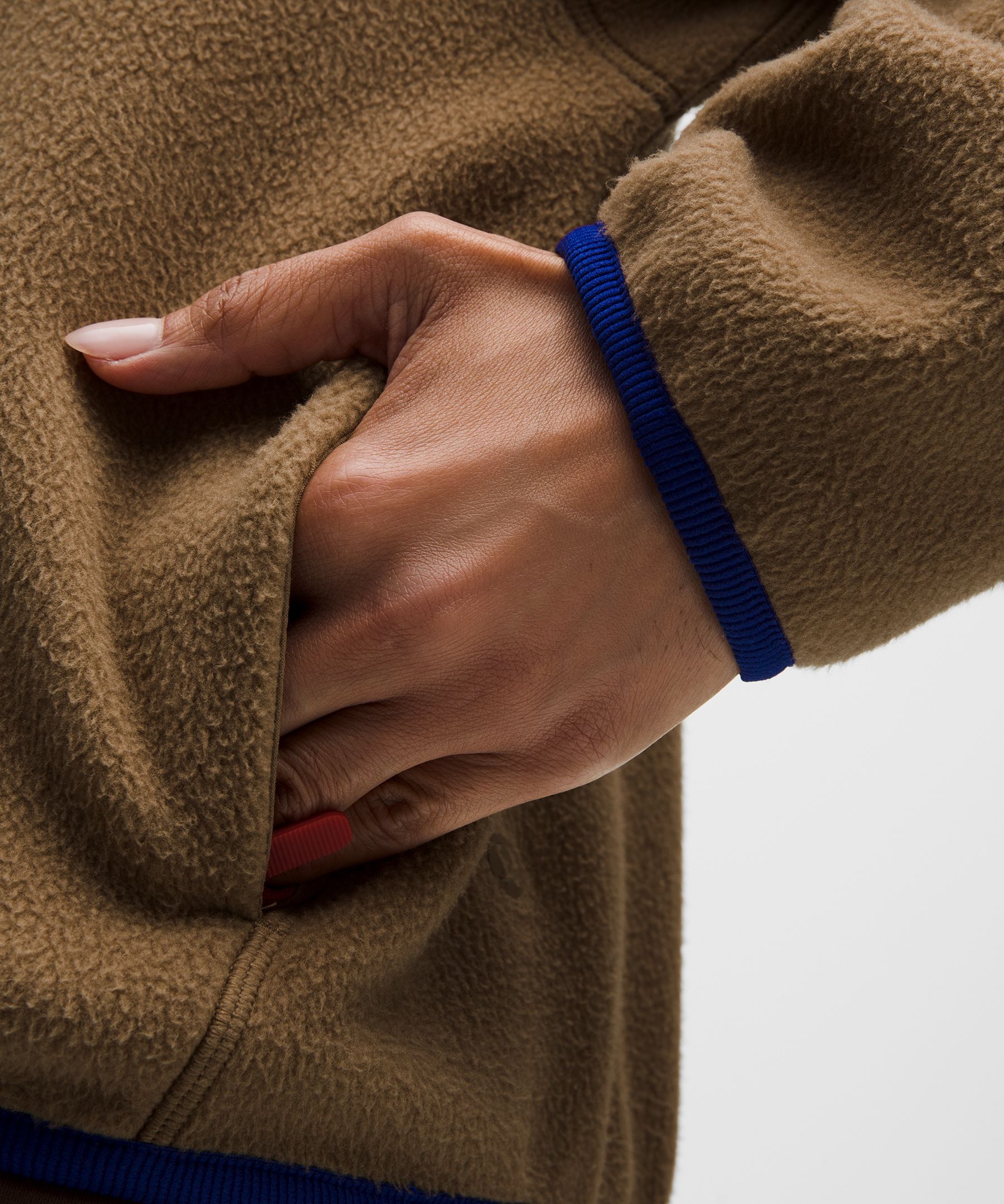 Lululemon Tumbled Fleece Half-zip Jacket