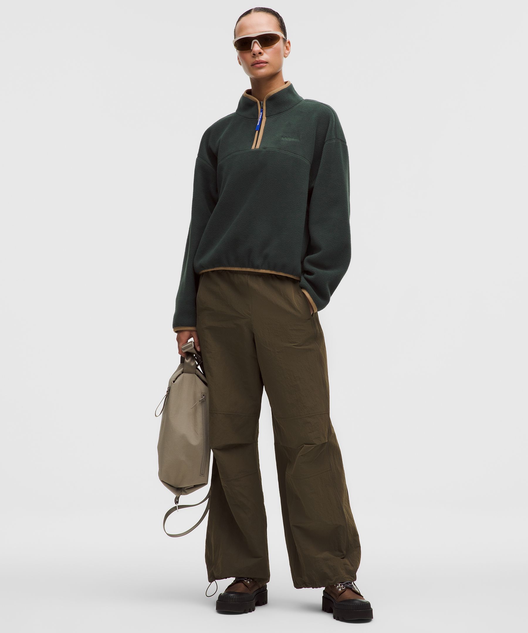 Lululemon Tumbled Fleece Half-zip Jacket