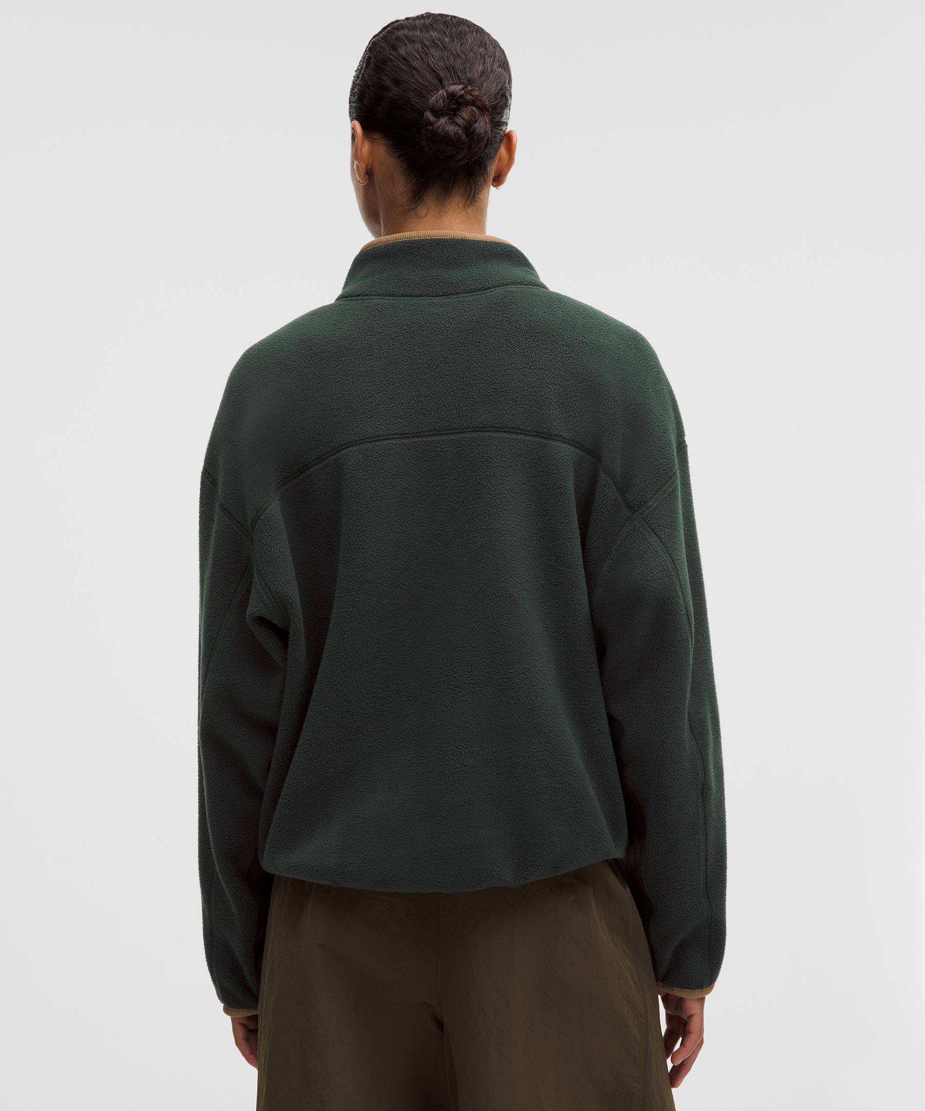 Lululemon Tumbled Fleece Half-zip Jacket