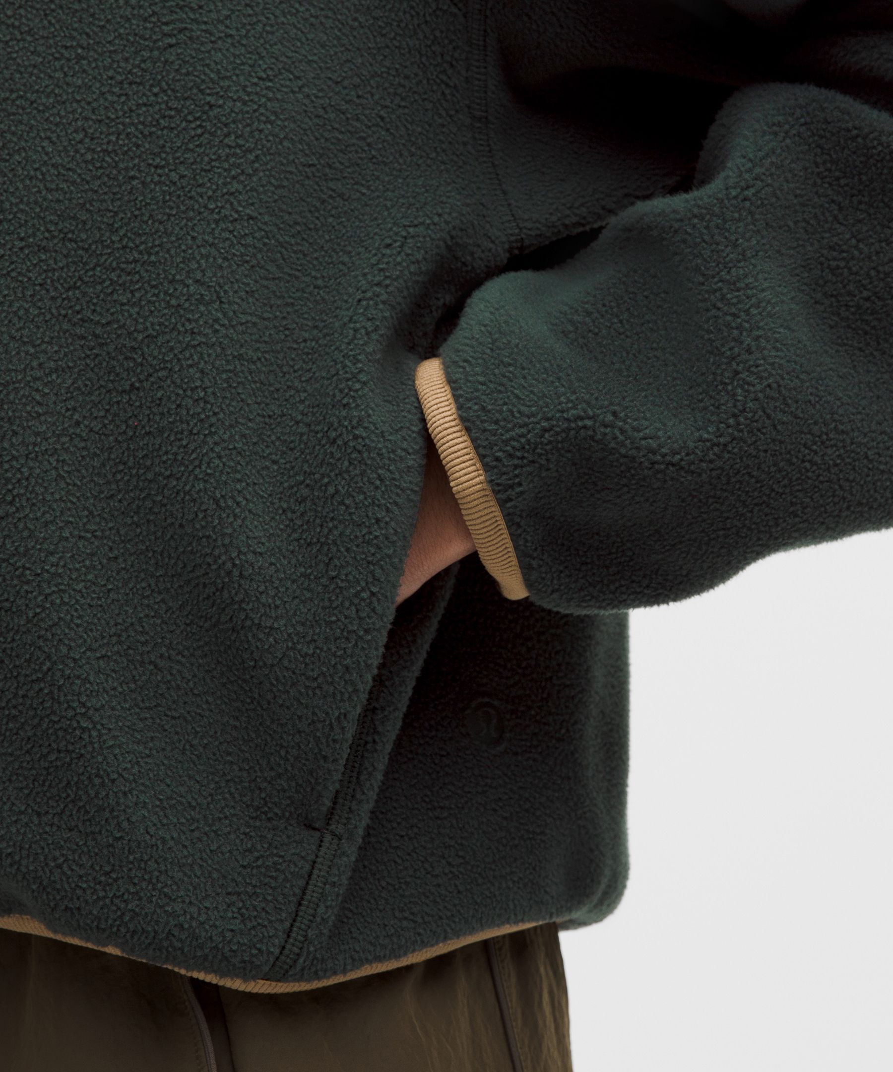 Lululemon Tumbled Fleece Half-zip Jacket