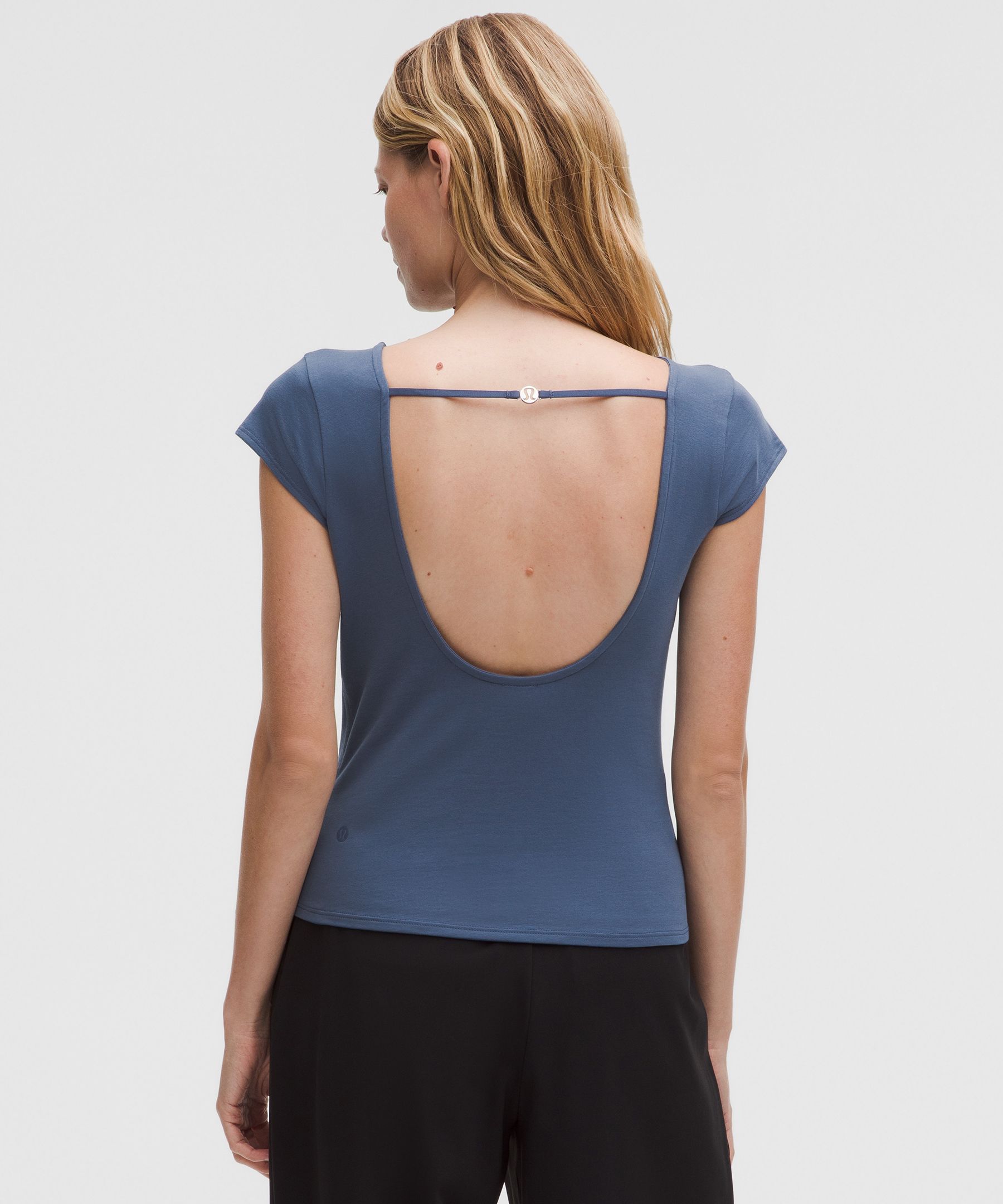 Organic Cotton Open-Back T-Shirt 