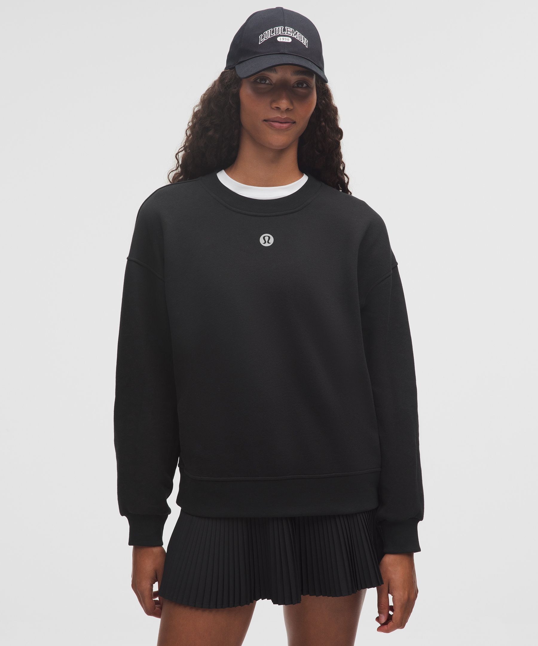 Perfectly Oversized Fleece Crew 