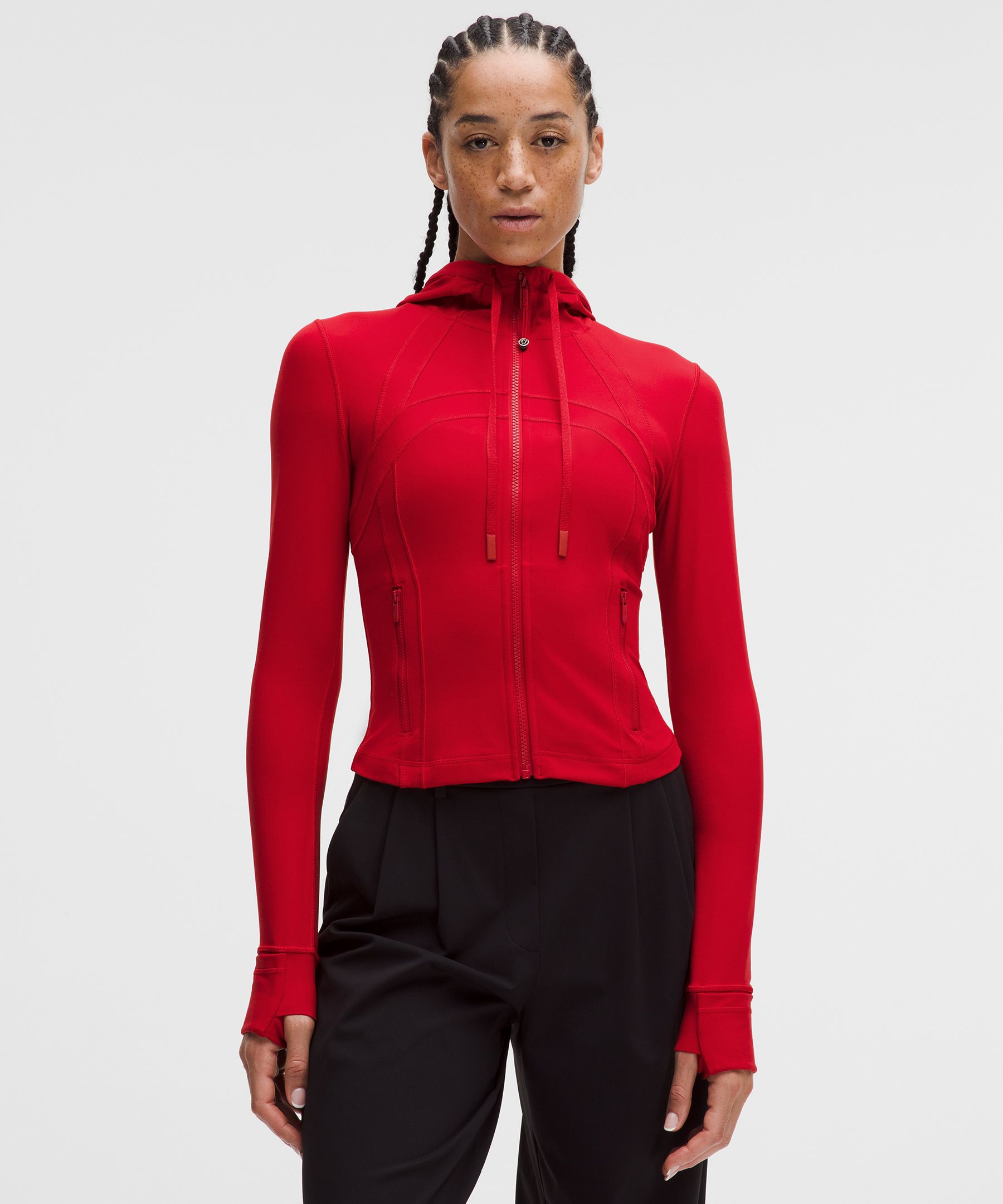 Define フード付きクロップジャケット *Nulu | ジャケット&アウター