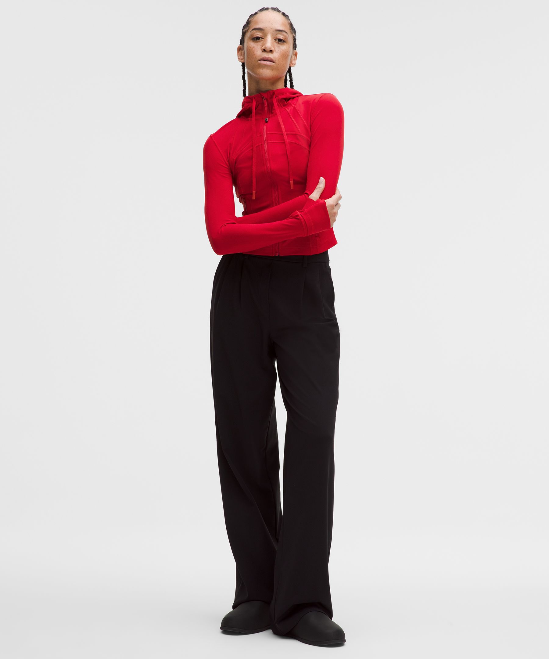 Define Cropped Hooded Jacket *Nulu