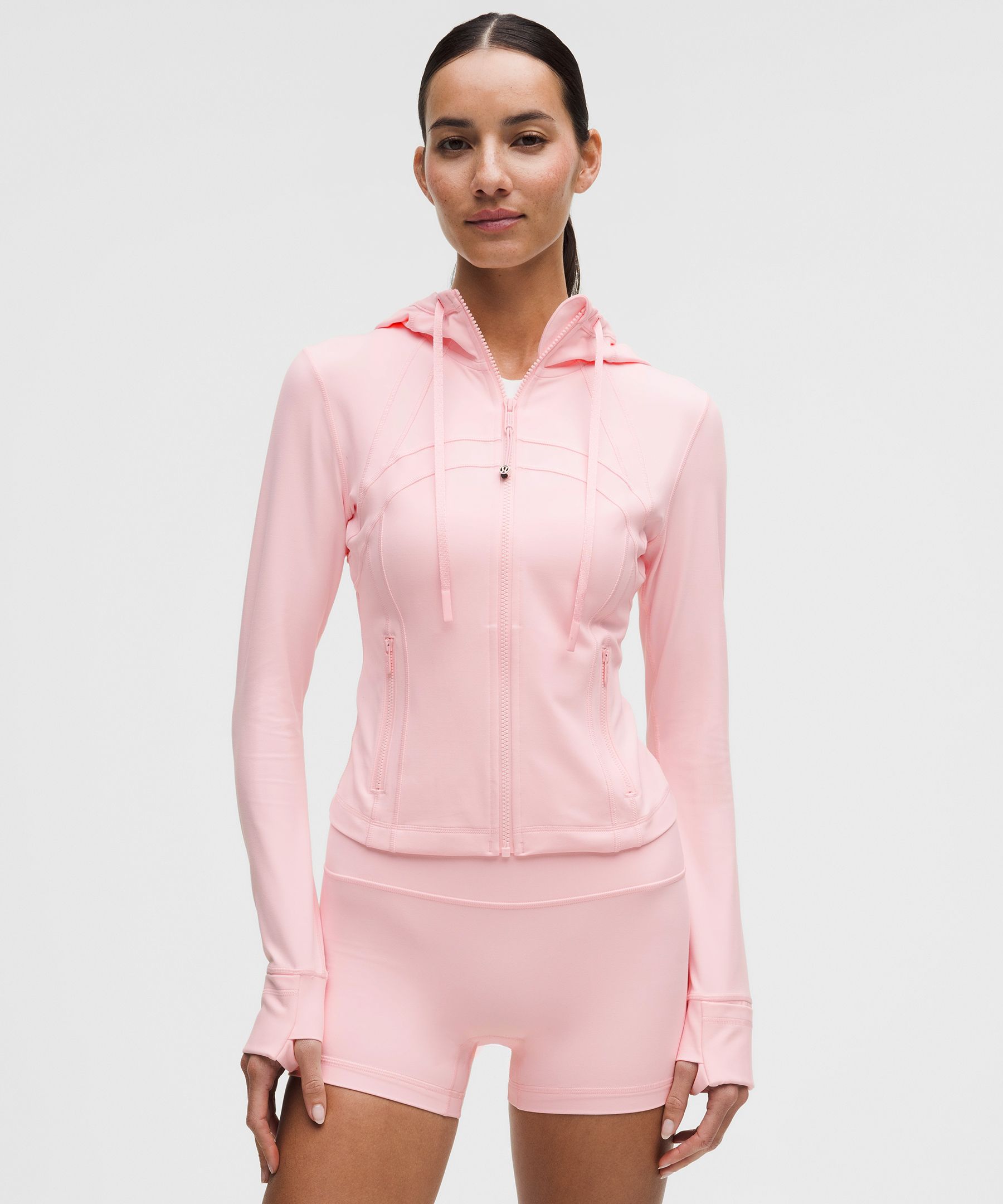 Define Cropped Hooded Jacket 