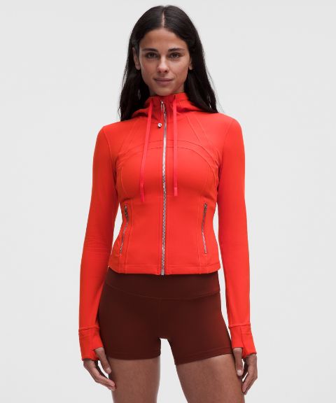 Женская укороченная куртка с капюшоном Lululemon Define