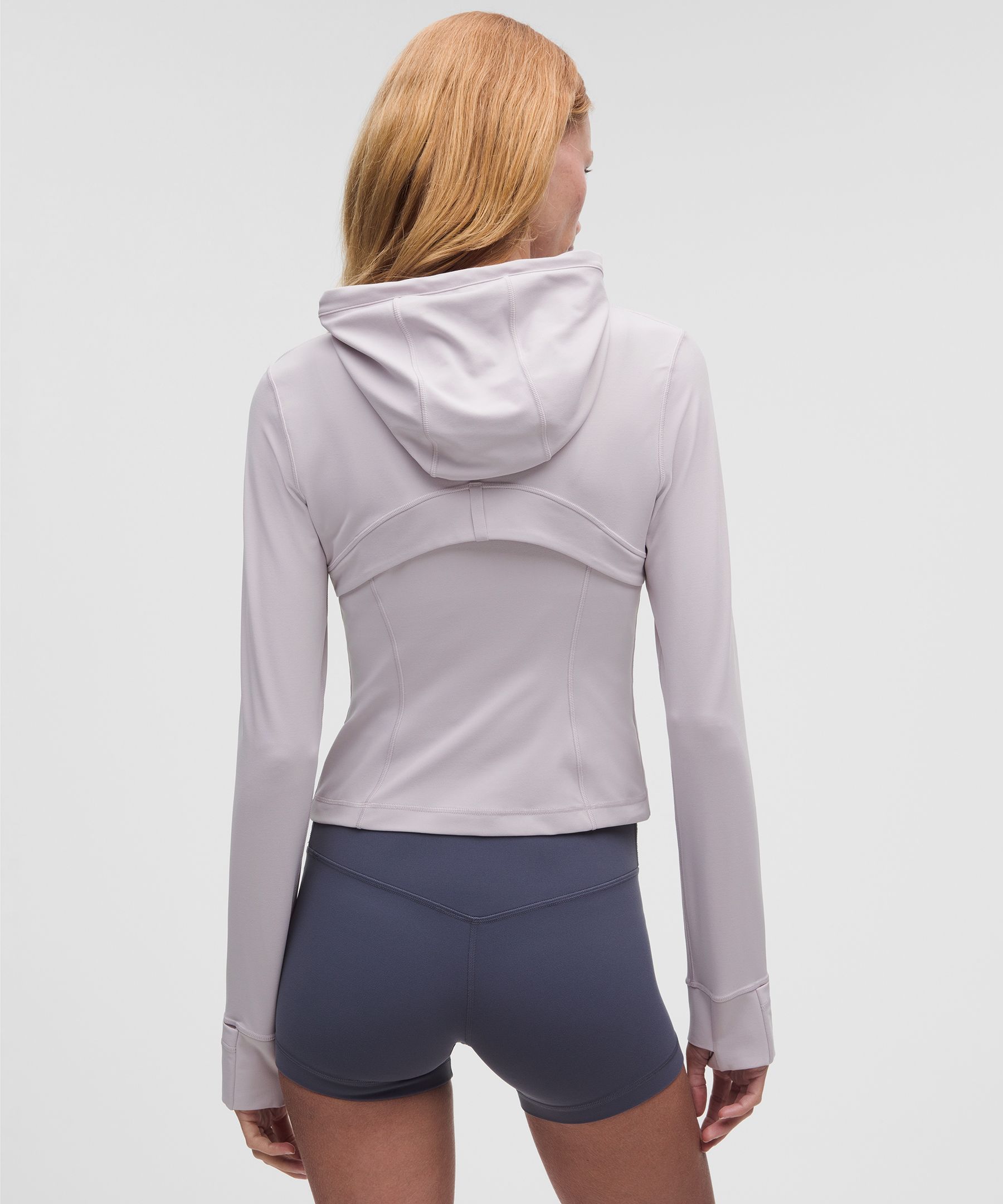 Define Cropped Hooded Jacket
