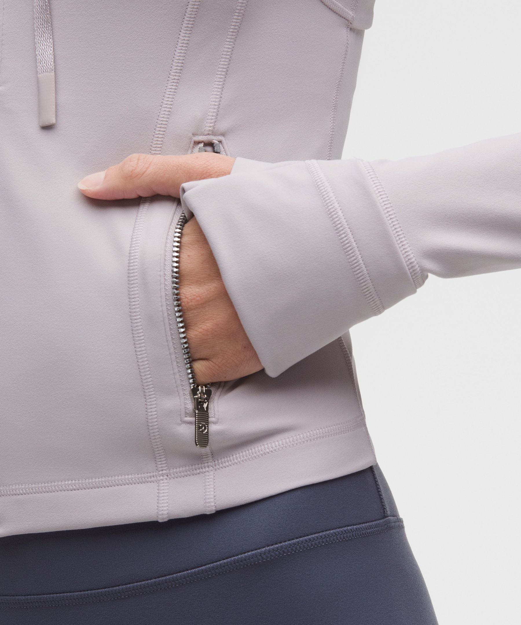 Define Cropped Hooded Jacket