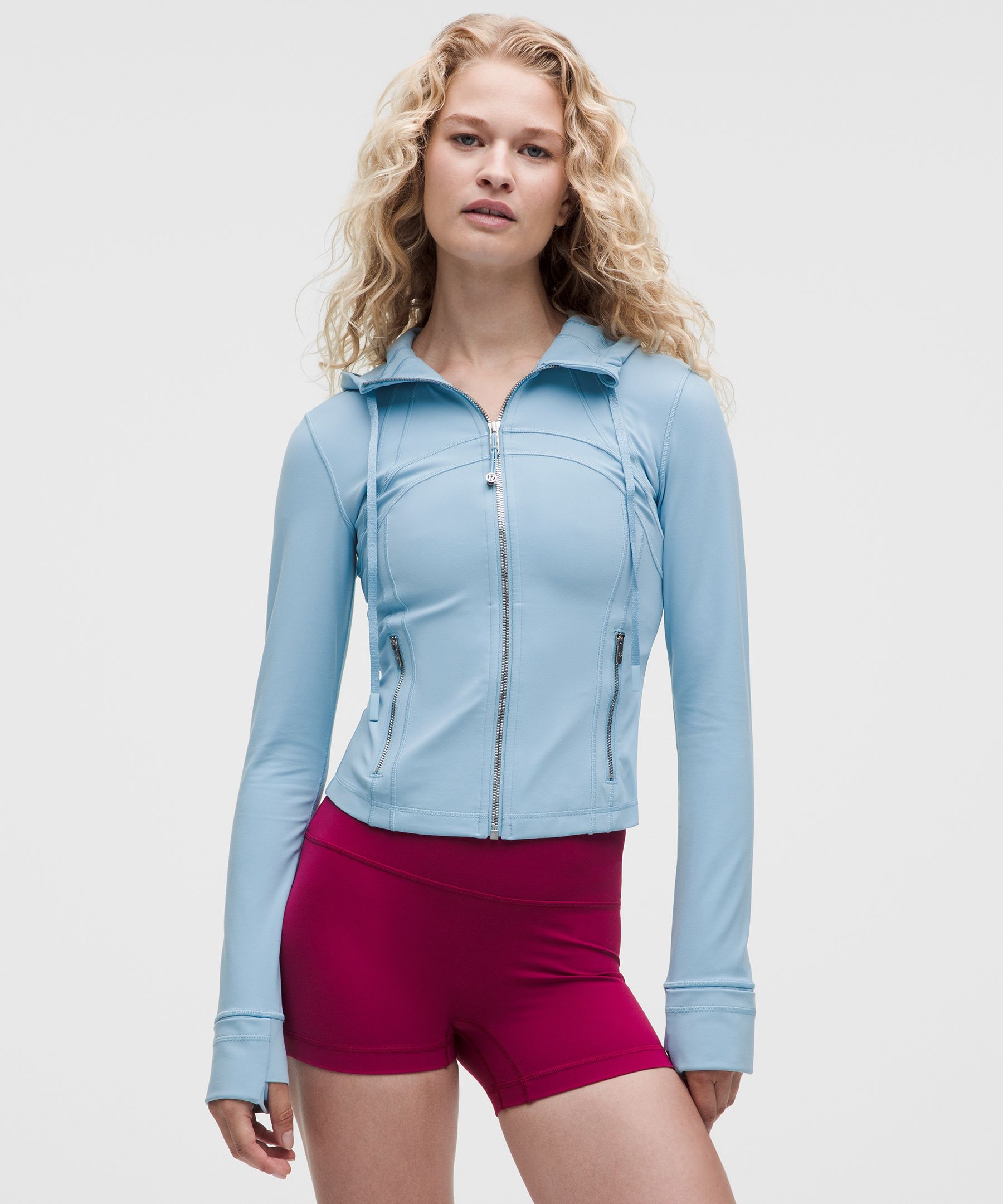 Define Cropped Hooded Jacket