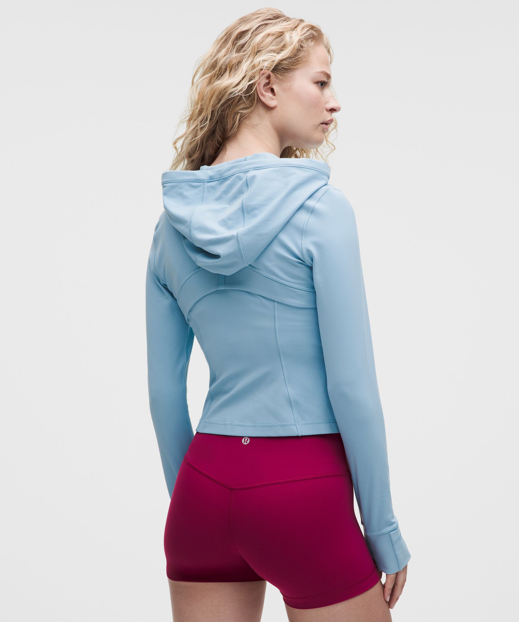 Define Cropped Hooded Jacket