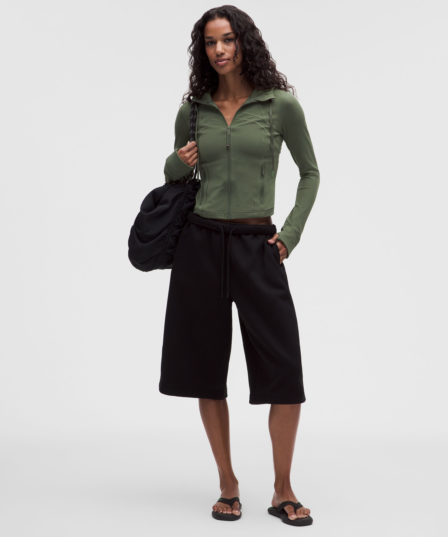 Veste courte à capuchon Define