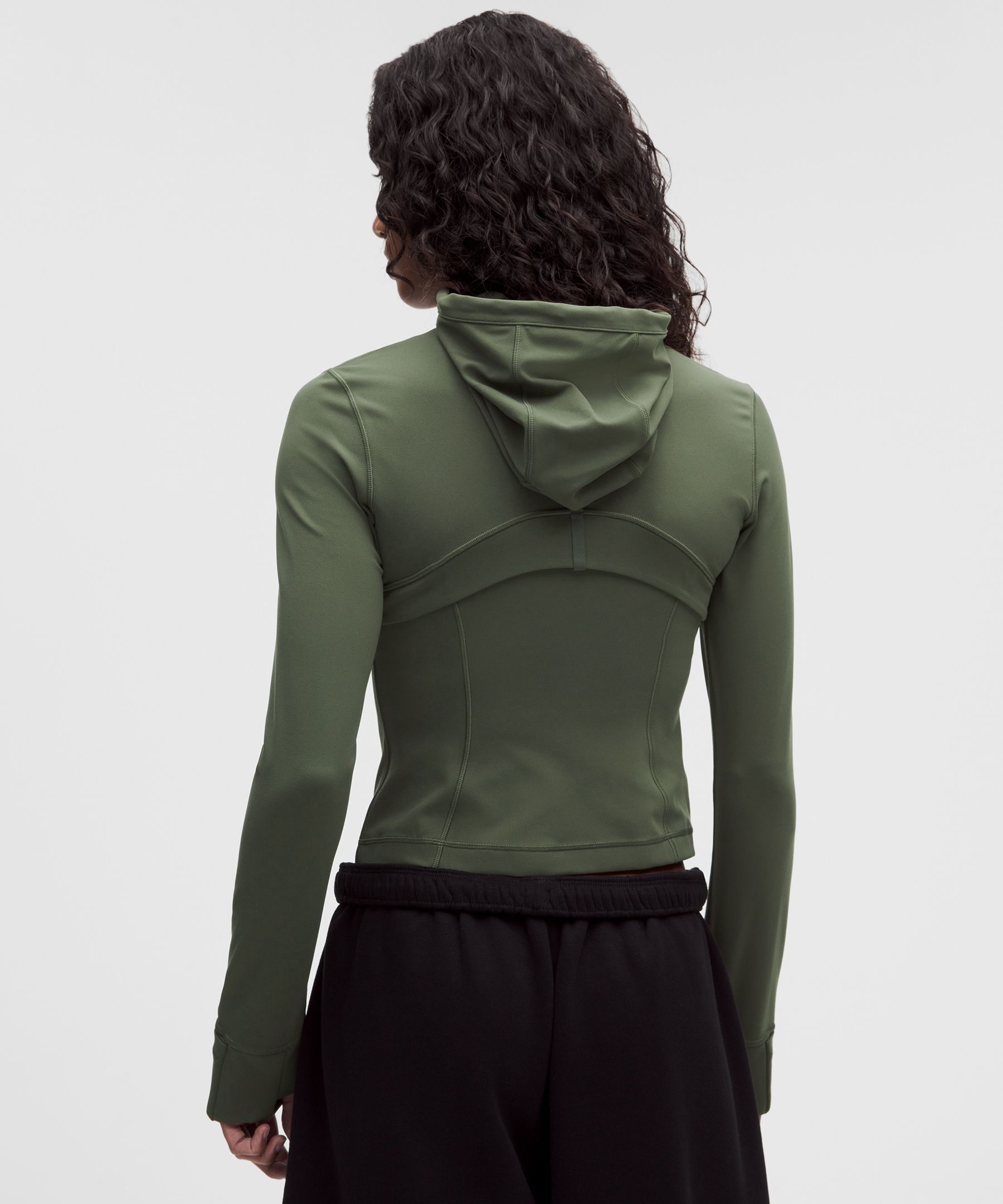Define Cropped Hooded Jacket