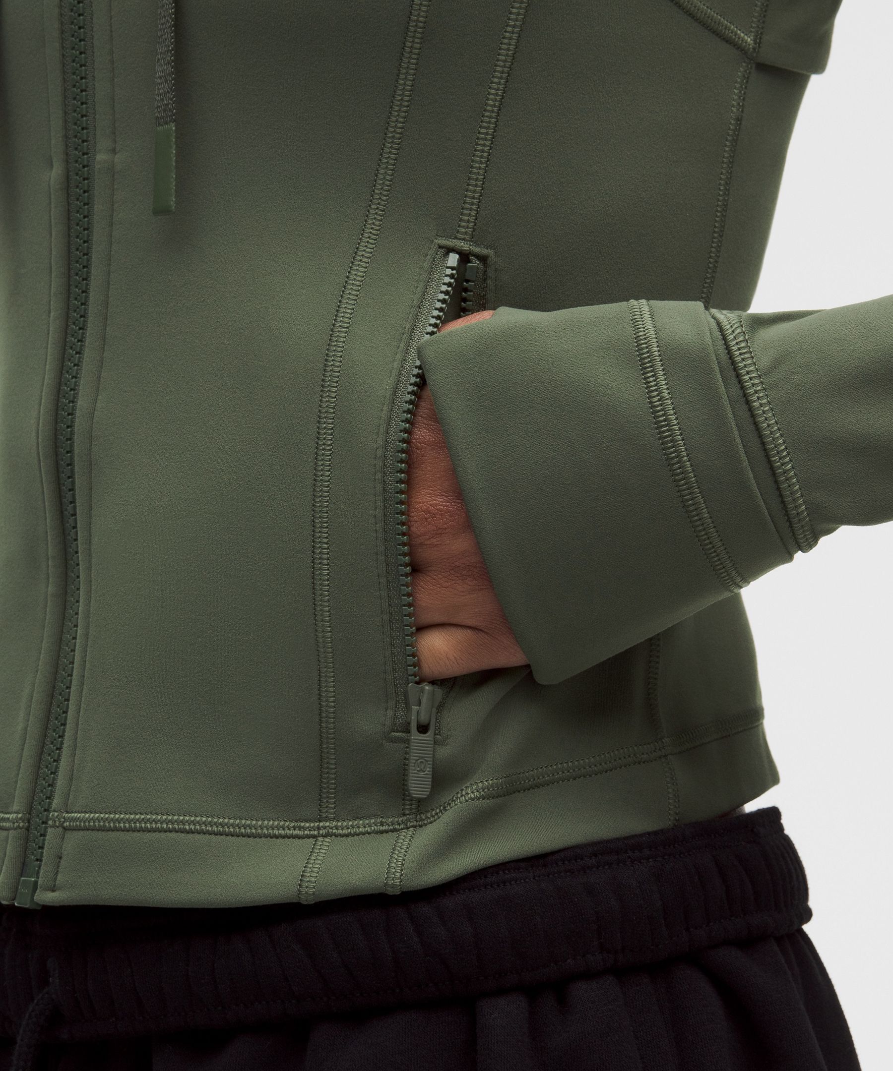 Define Cropped Hooded Jacket