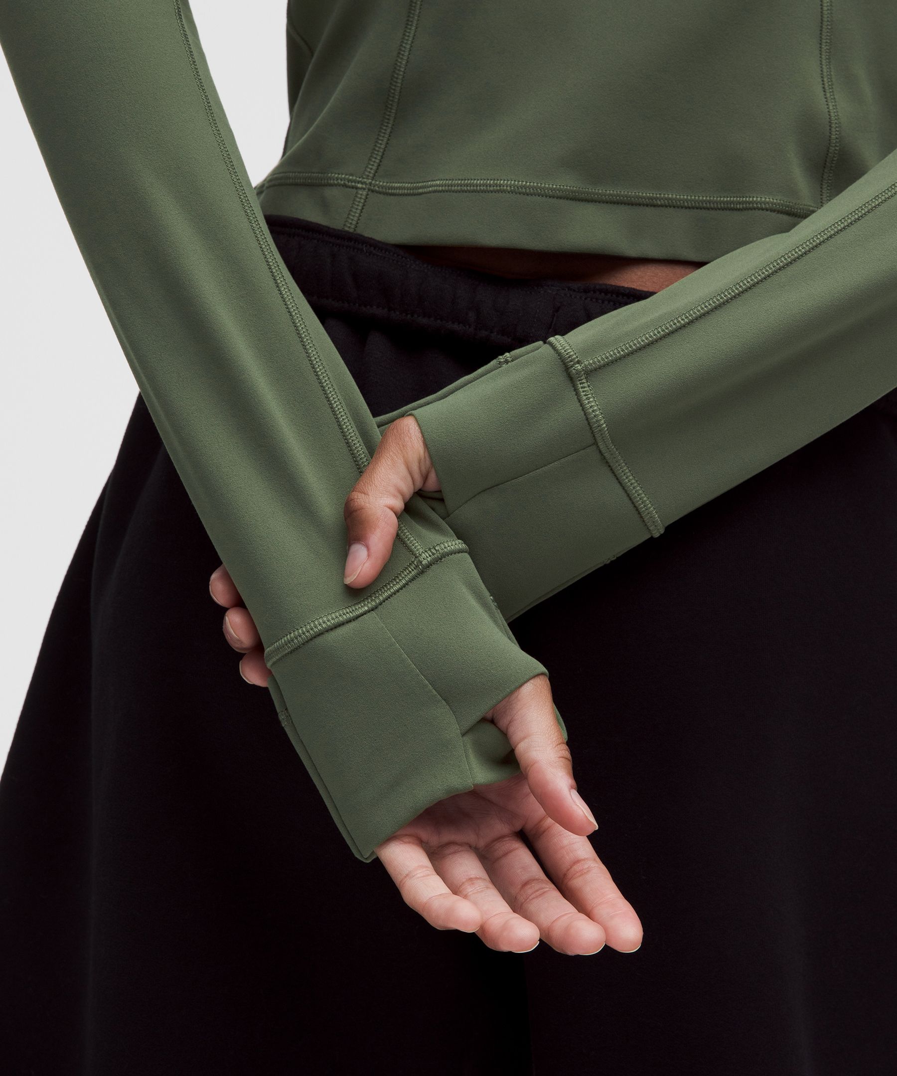 Define Cropped Hooded Jacket