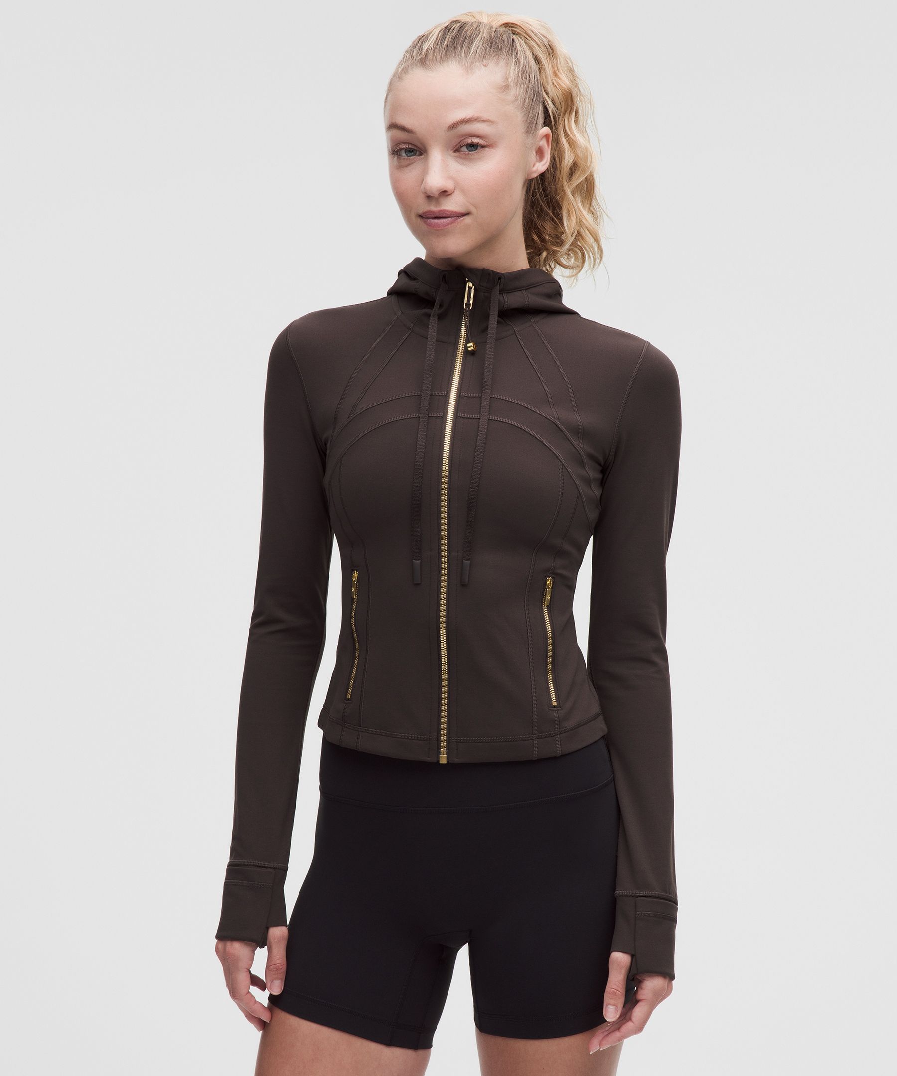 Veste courte à capuchon Define