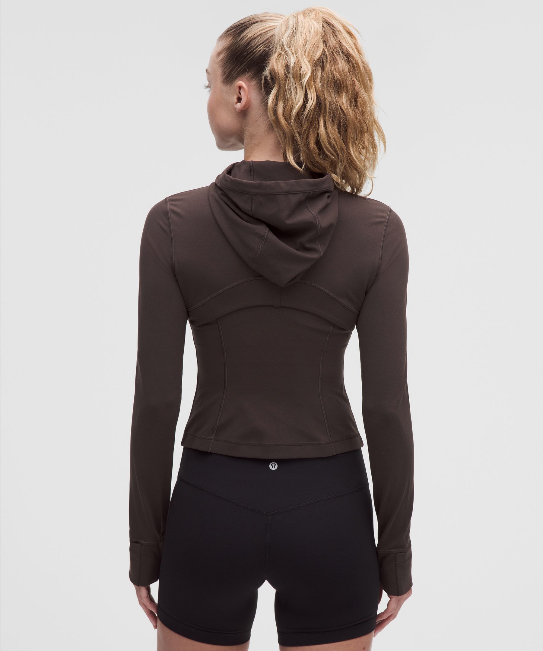 Define Cropped Hooded Jacket