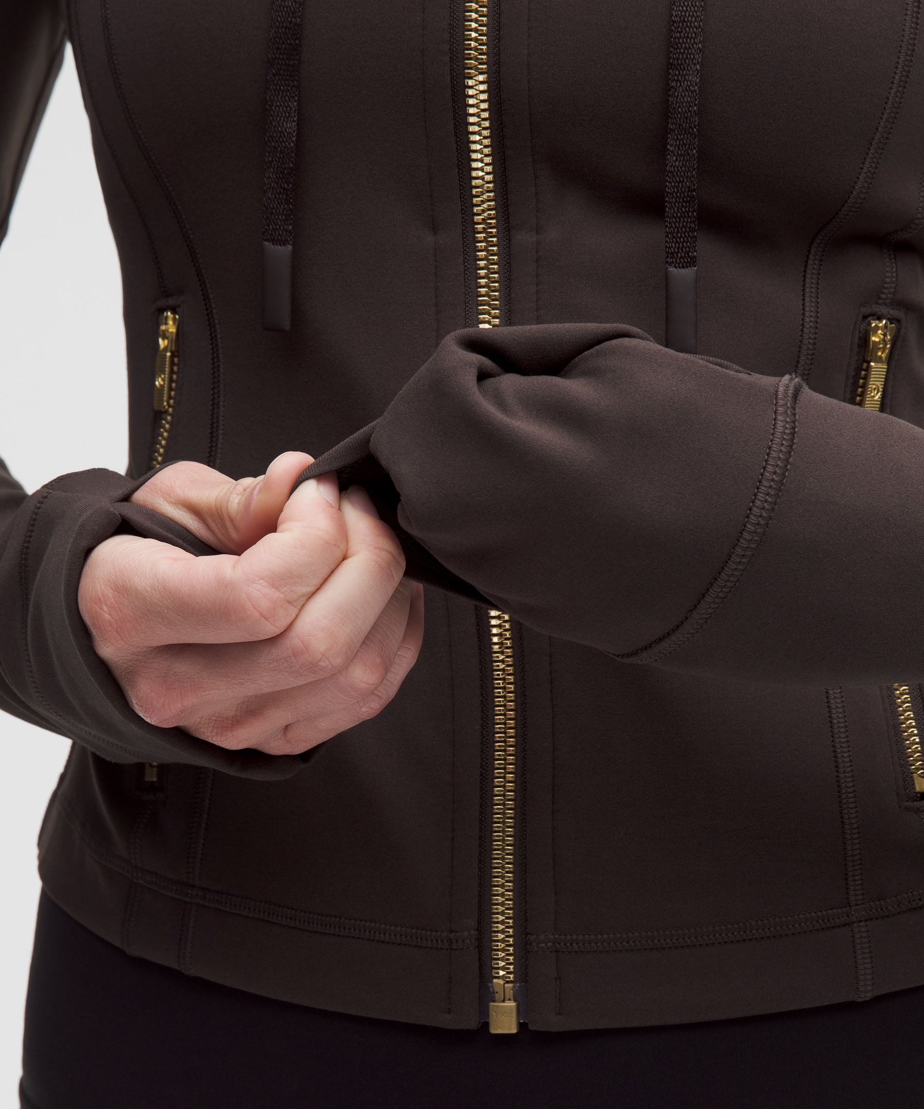Define Cropped Hooded Jacket