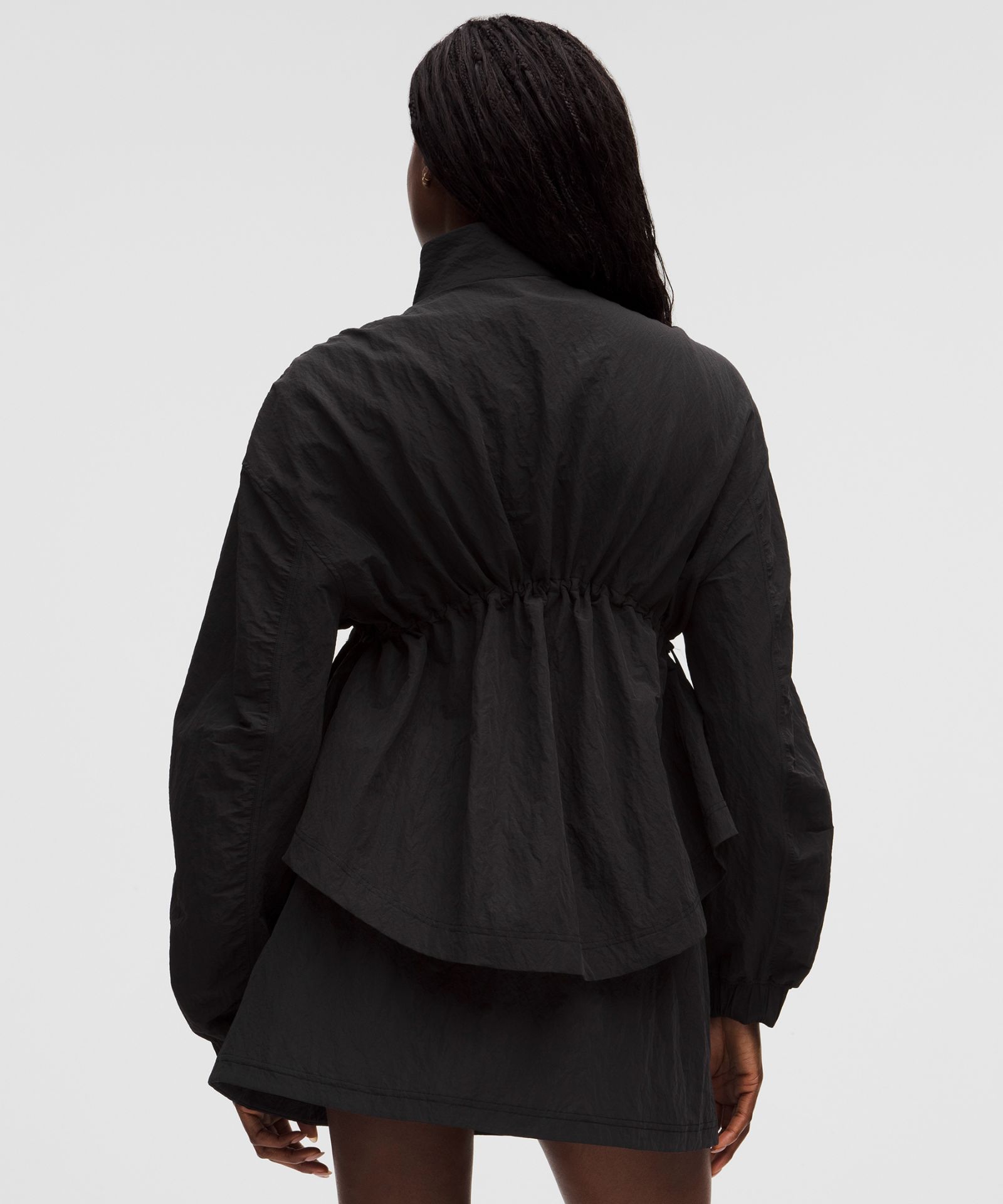 Женская нейлоновая куртка Lululemon Crinkle со стяжкой — фото 3