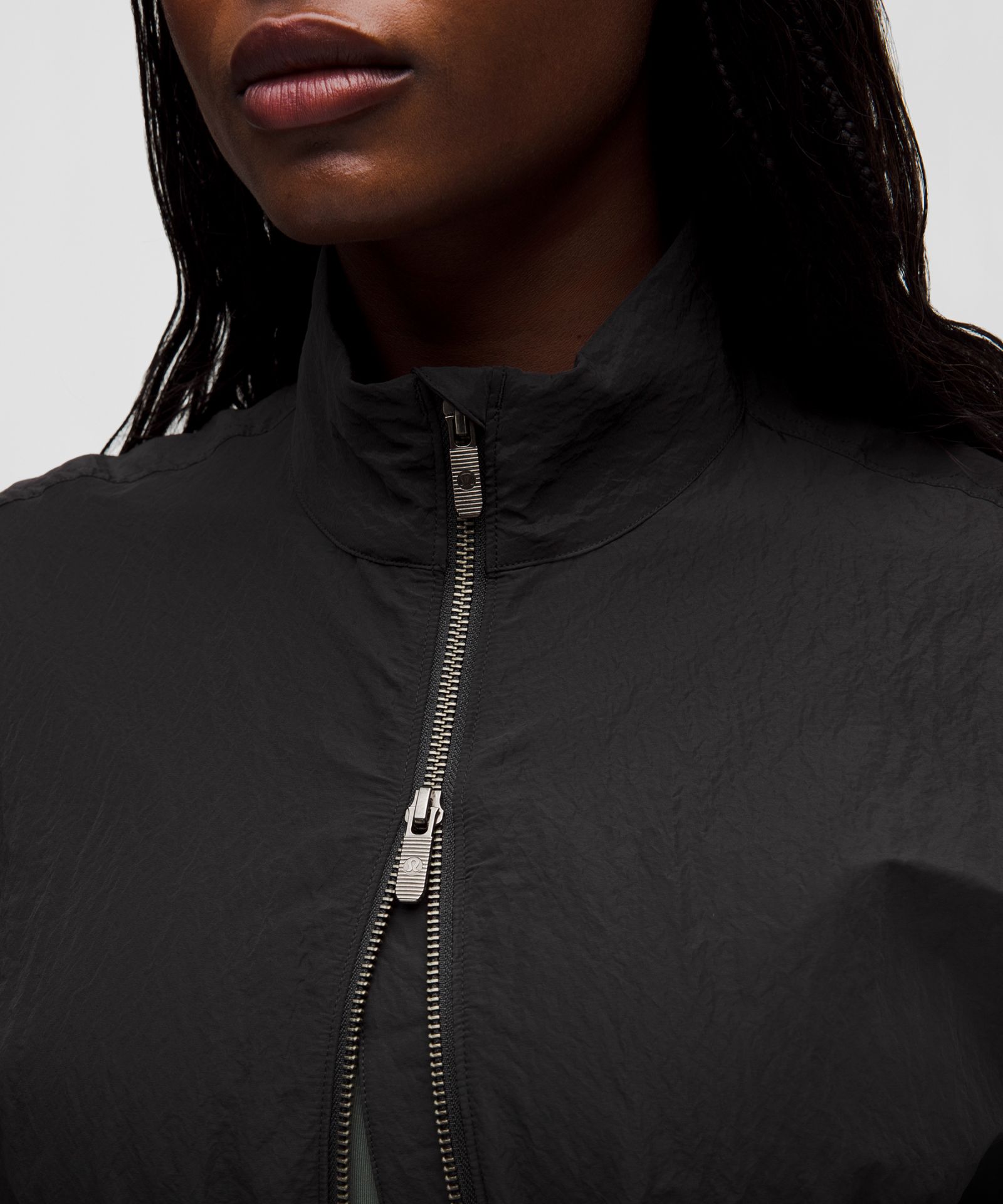 Женская нейлоновая куртка Lululemon Crinkle со стяжкой — фото 9