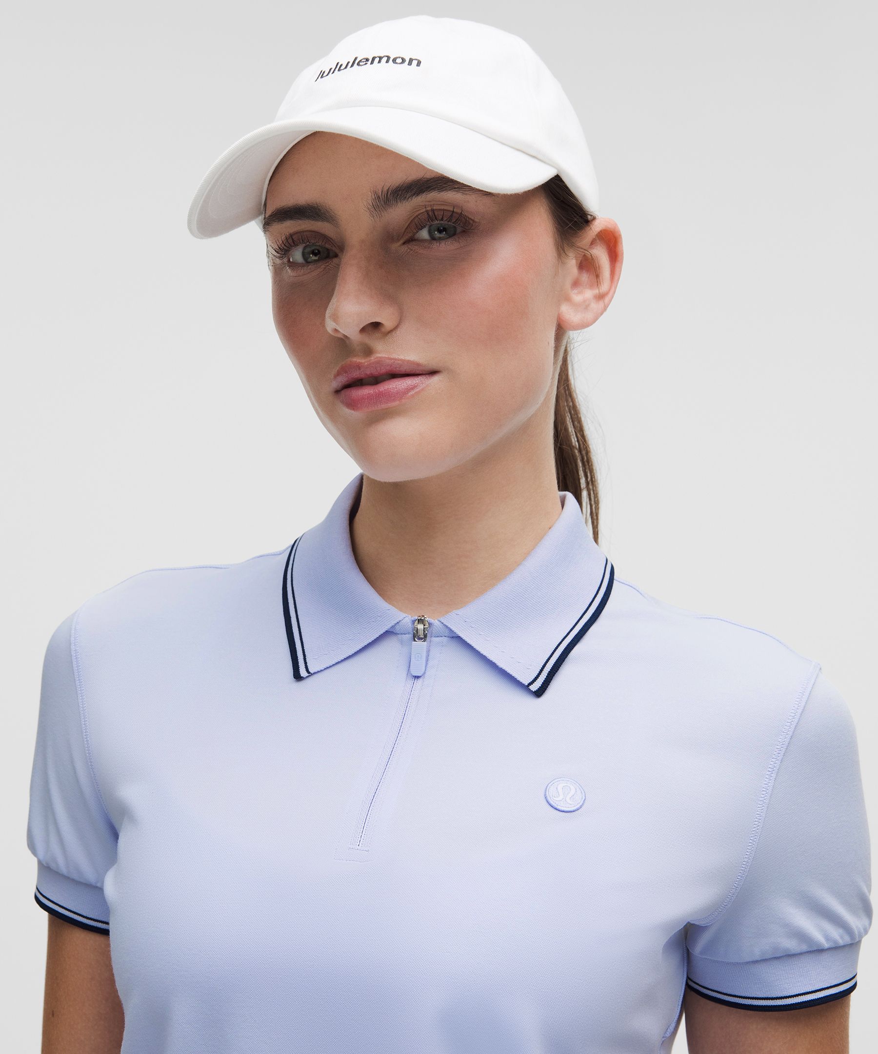 Lululemon Pique Zip-up Golf Shirt