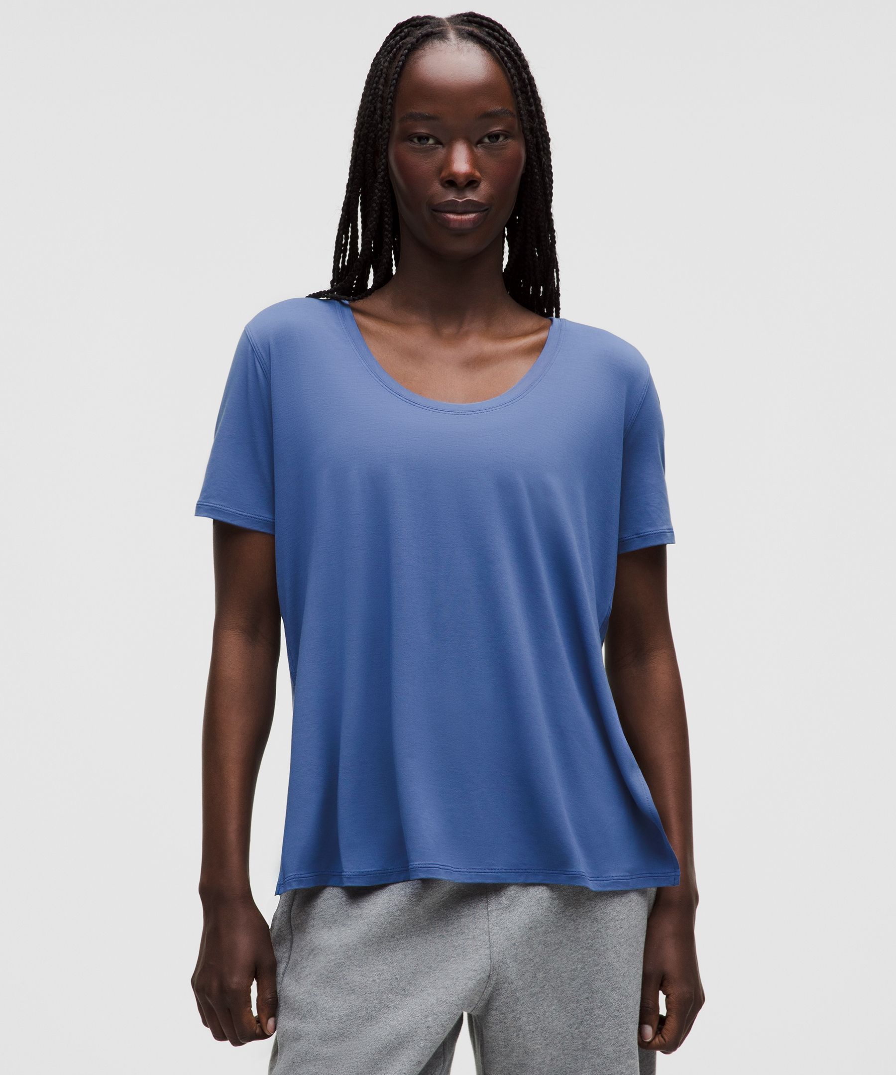 lululemon ドレーピーSoftstreme スクープネックミディドレス ドレーピーSoftstreme スクープネックミディドレス | ワンピース