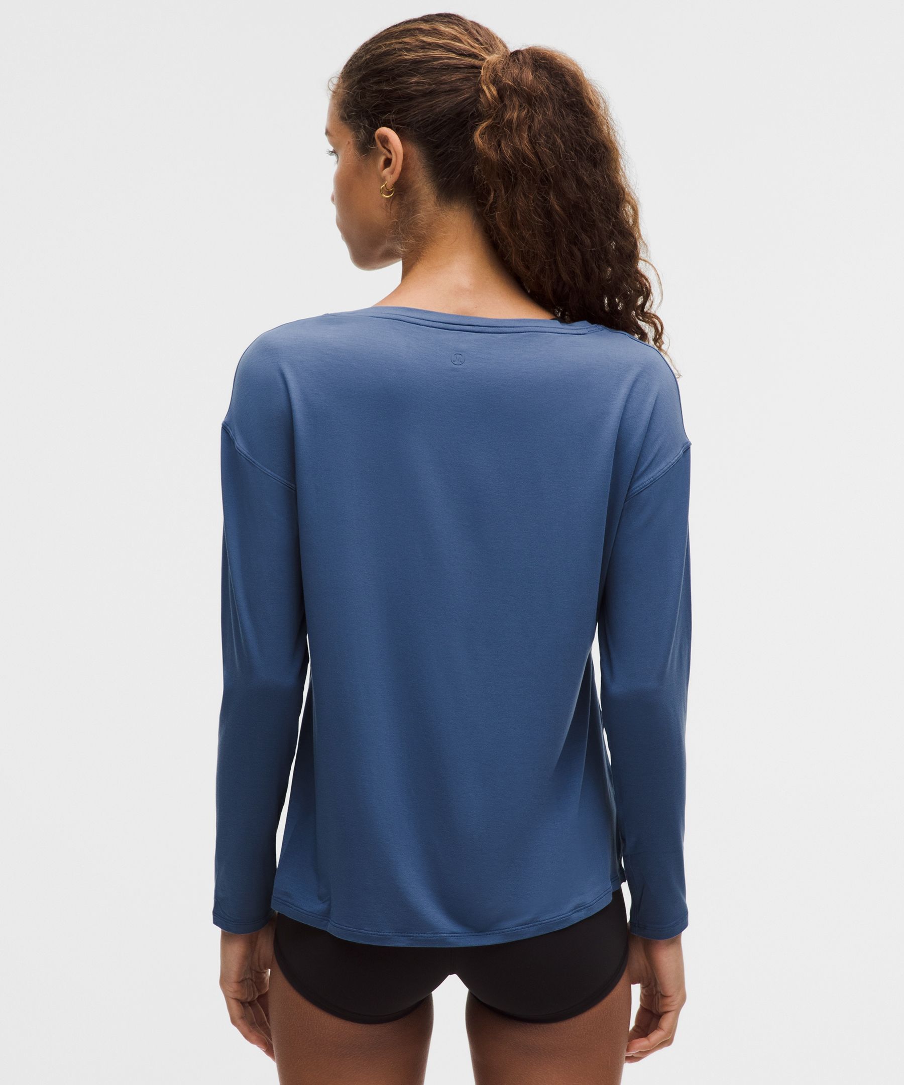 SilkAppeal サイドスリット長袖シャツ | ロングスリーブ | Lululemon JP