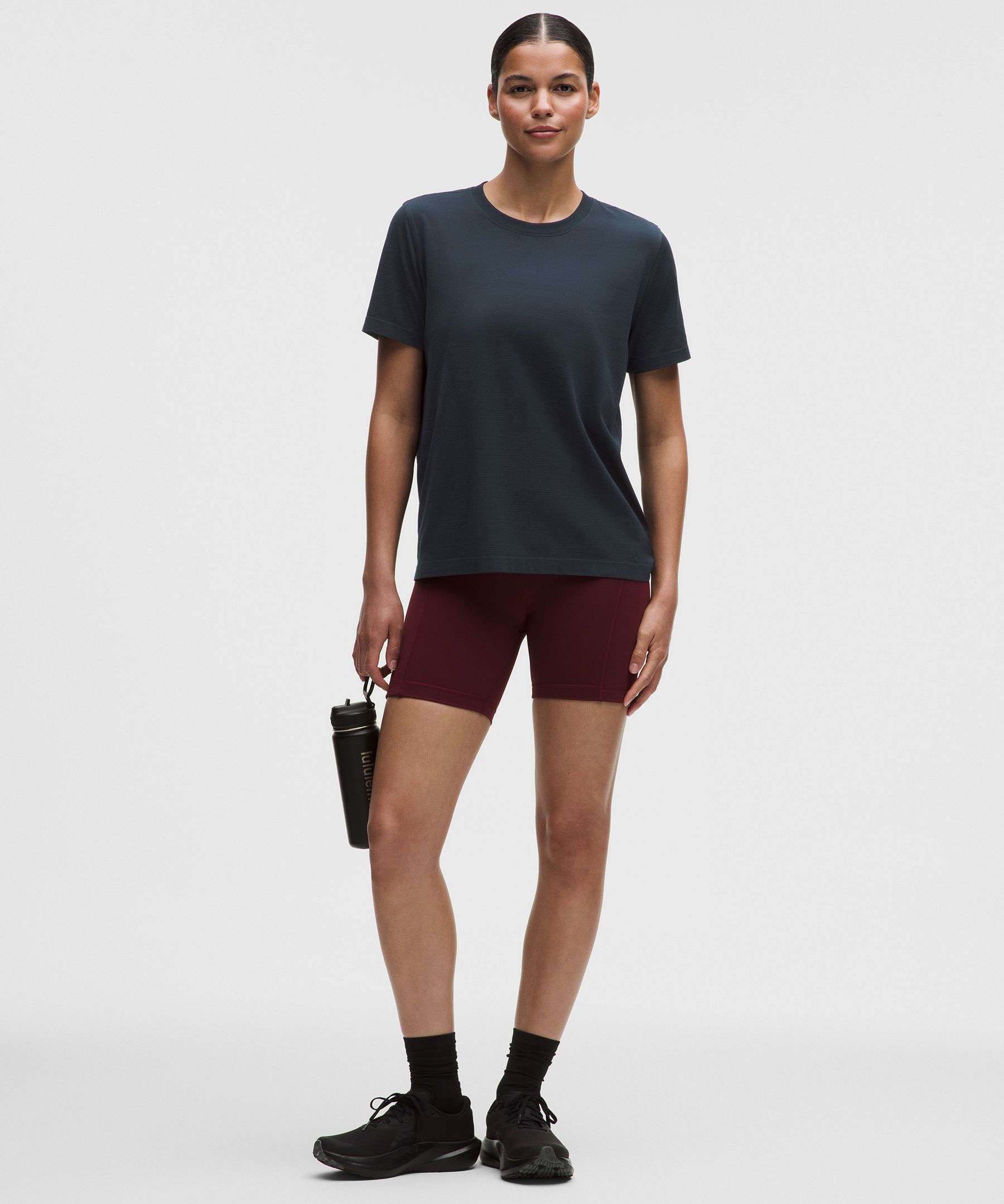 Swiftly Relaxed Short-Sleeve Shirt Hip Length *Updated Fit