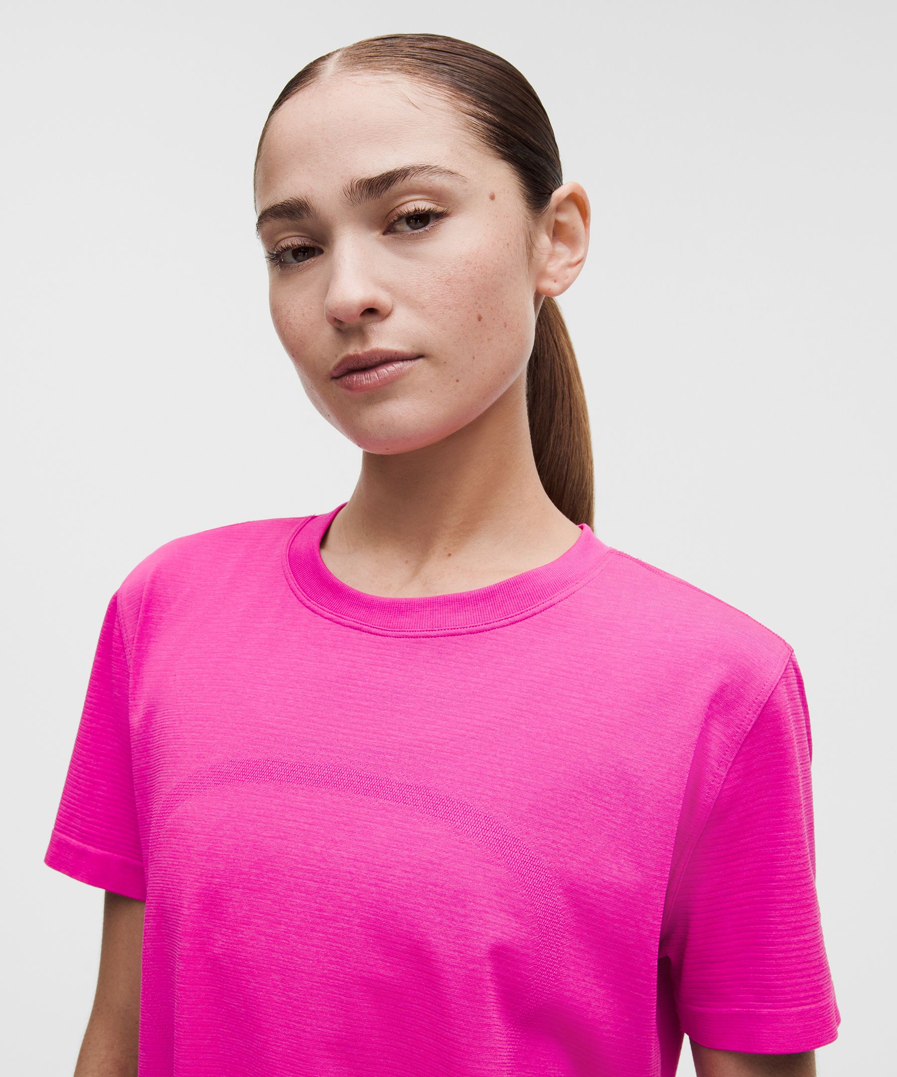 Swiftly Relaxed Short-Sleeve Shirt Hip Length *Updated Fit