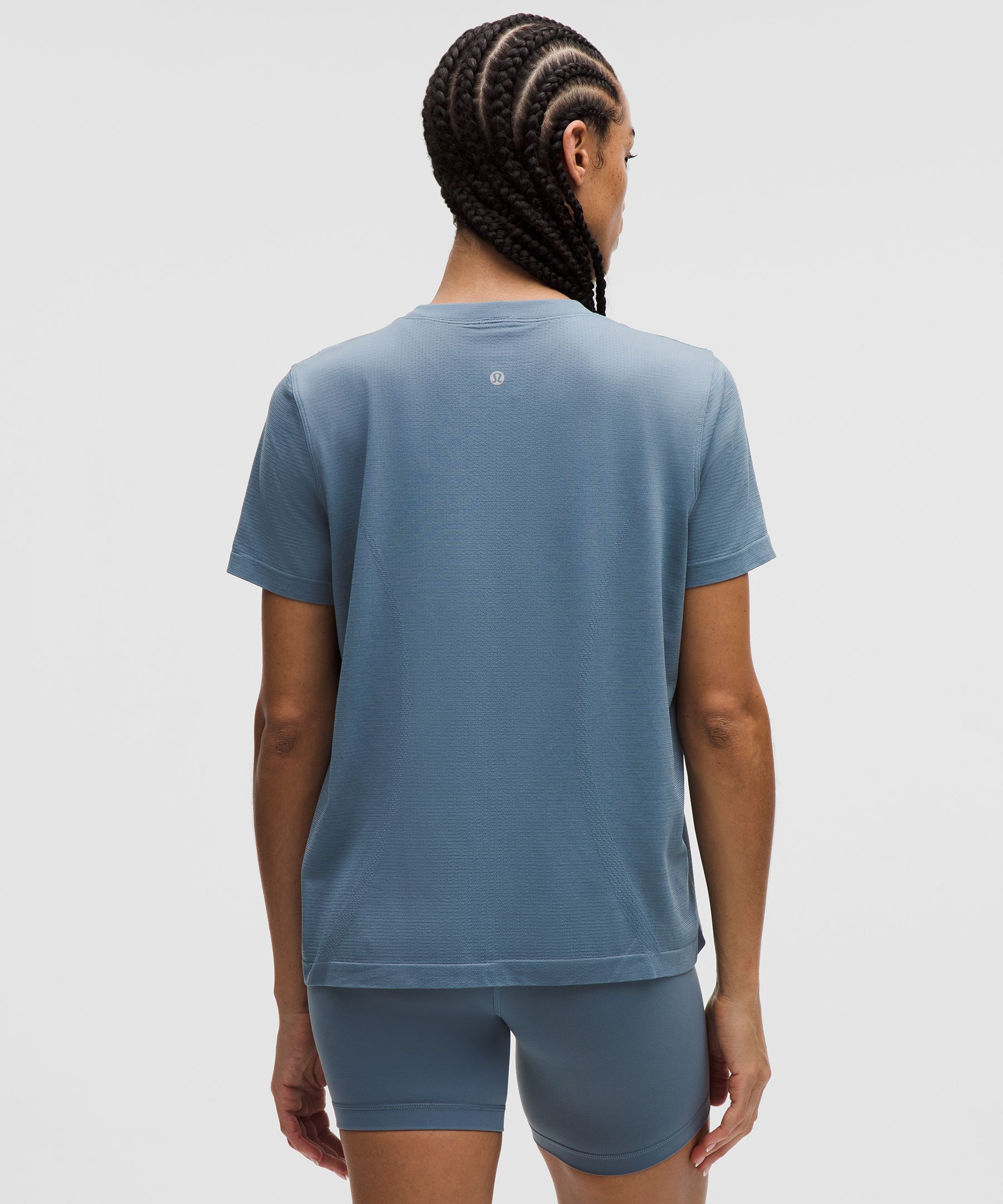 Swiftly Relaxed Short-Sleeve Shirt Hip Length *Updated Fit