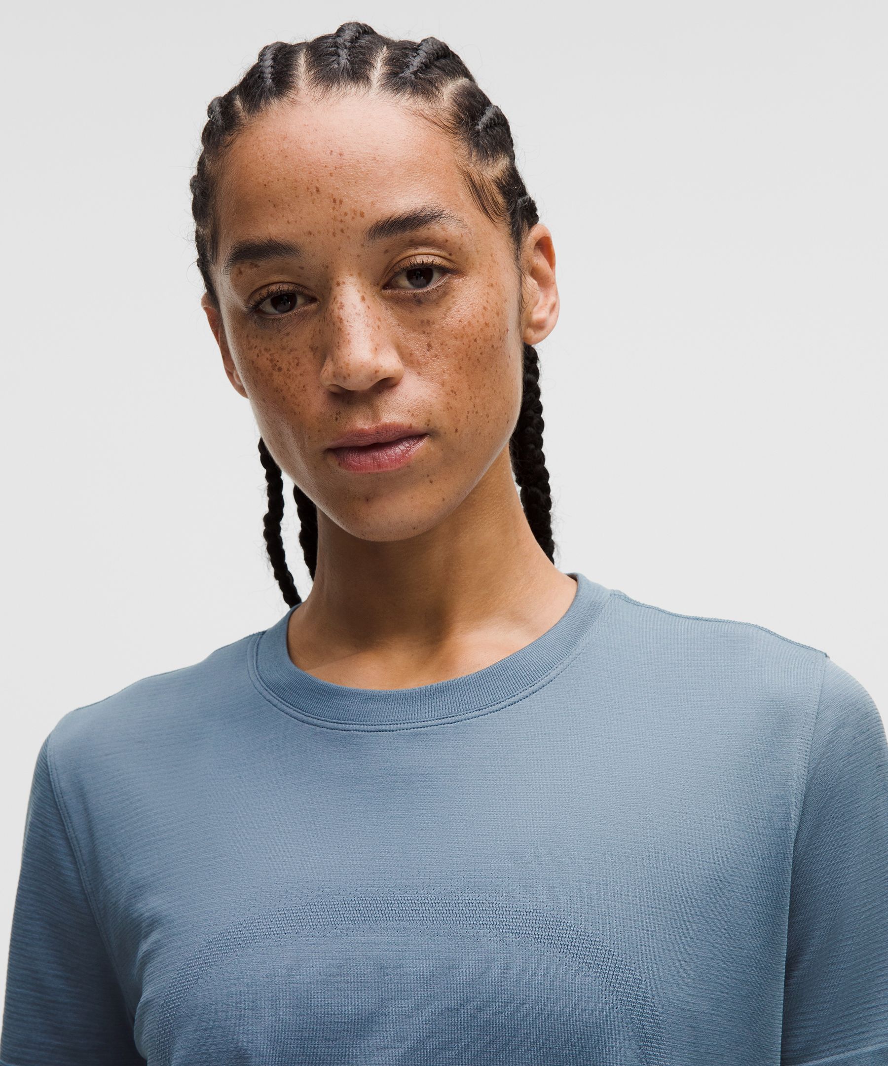 Swiftly Relaxed Short-Sleeve Shirt Hip Length *Updated Fit