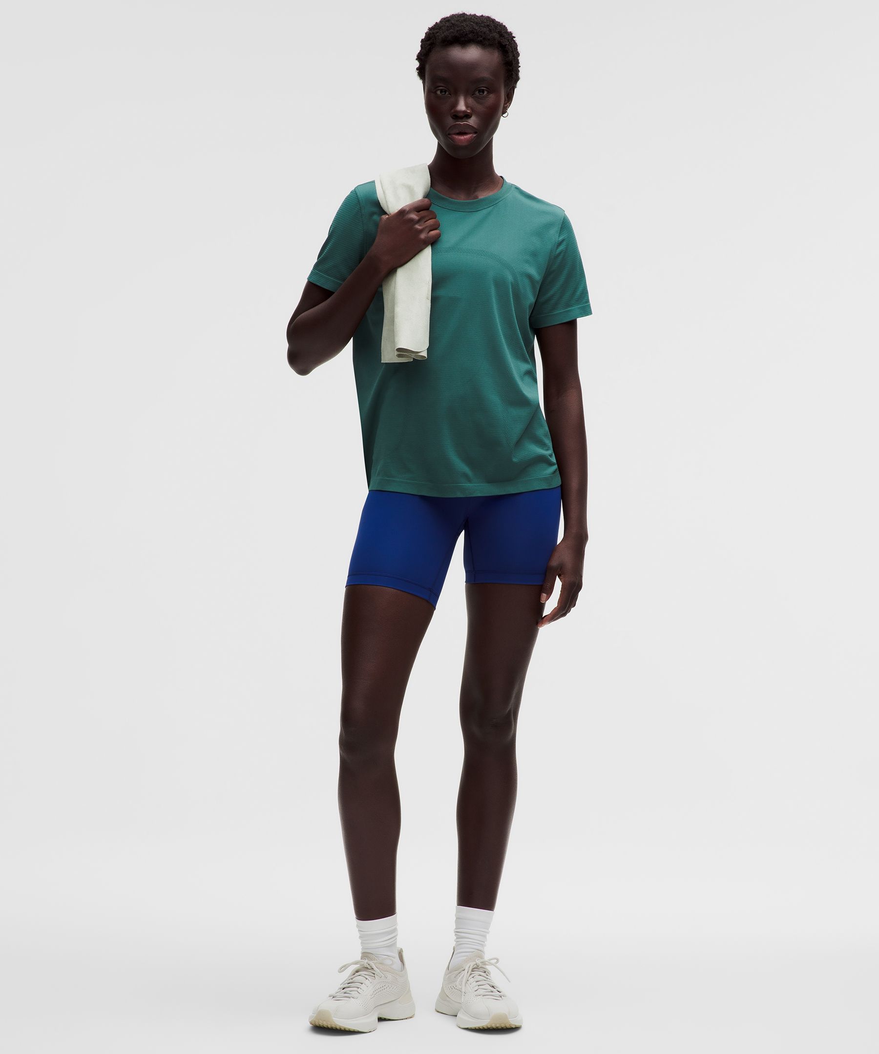 Swiftly Relaxed Short-Sleeve Shirt Hip Length *Updated Fit