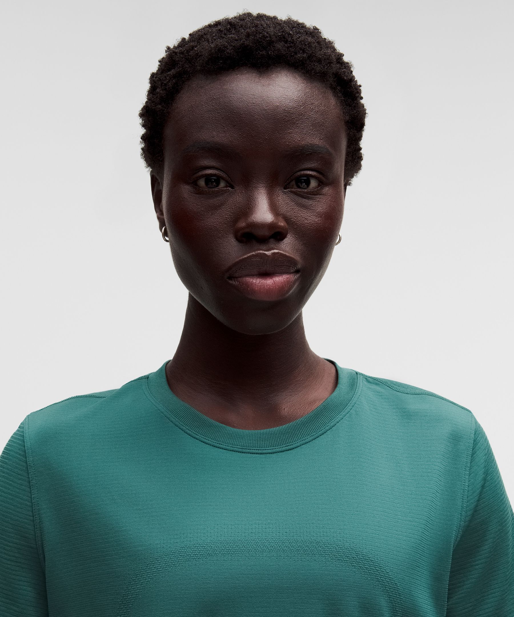 Swiftly Relaxed Short-Sleeve Shirt Hip Length *Updated Fit