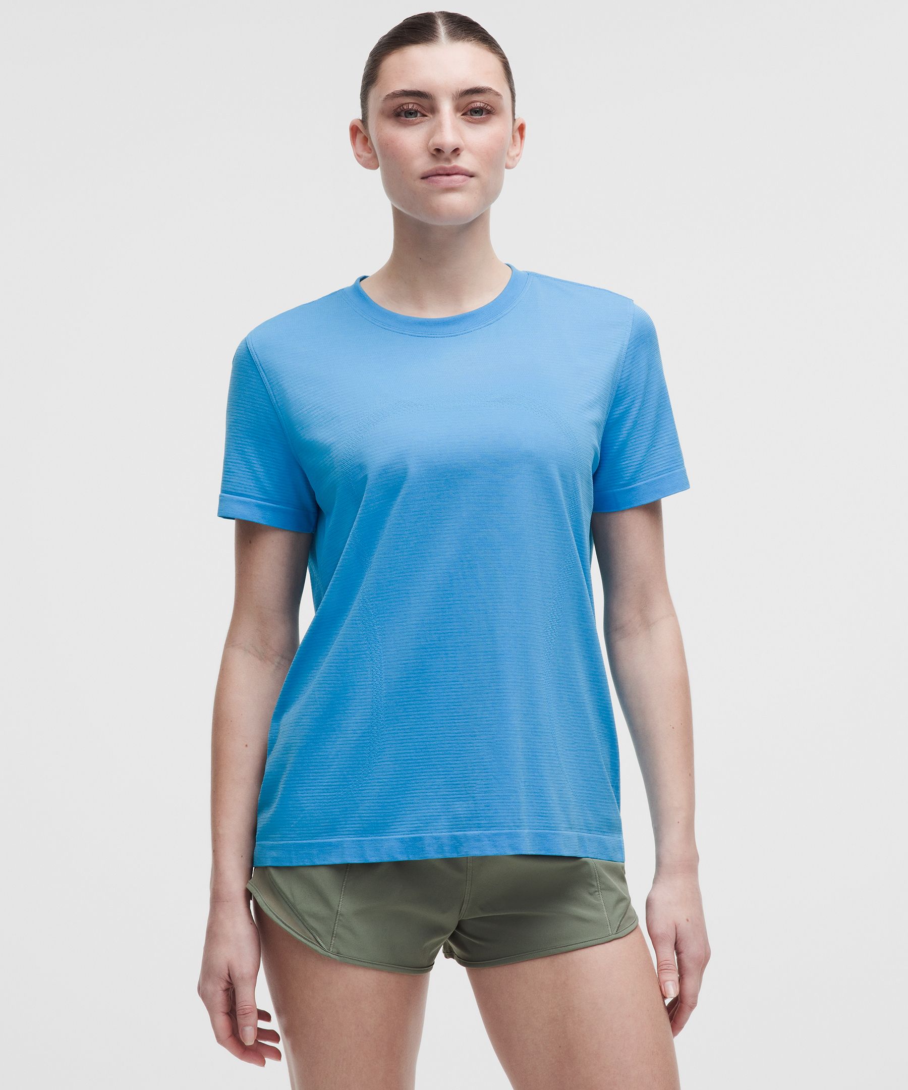 Swiftly Relaxed Short-Sleeve Shirt Hip Length 