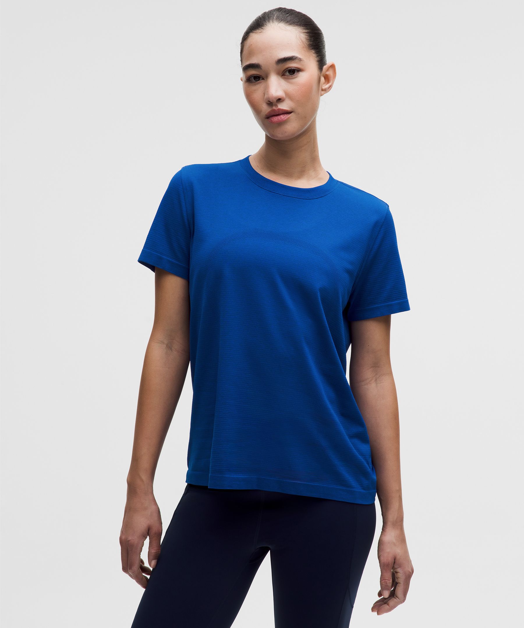 Swiftly Relaxed Short-Sleeve Shirt Hip Length 