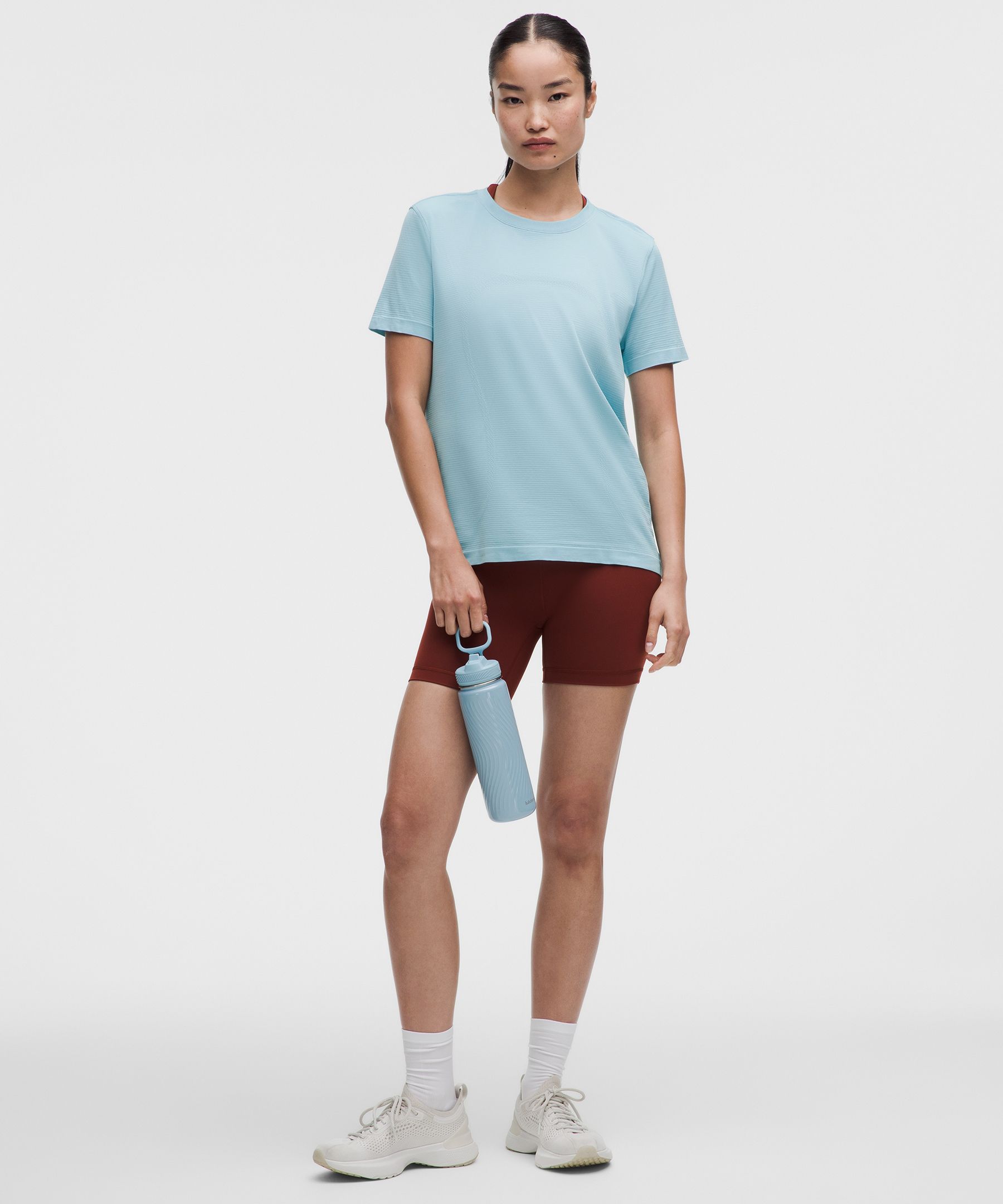 Swiftly Relaxed Short-Sleeve Shirt Hip Length *Updated Fit