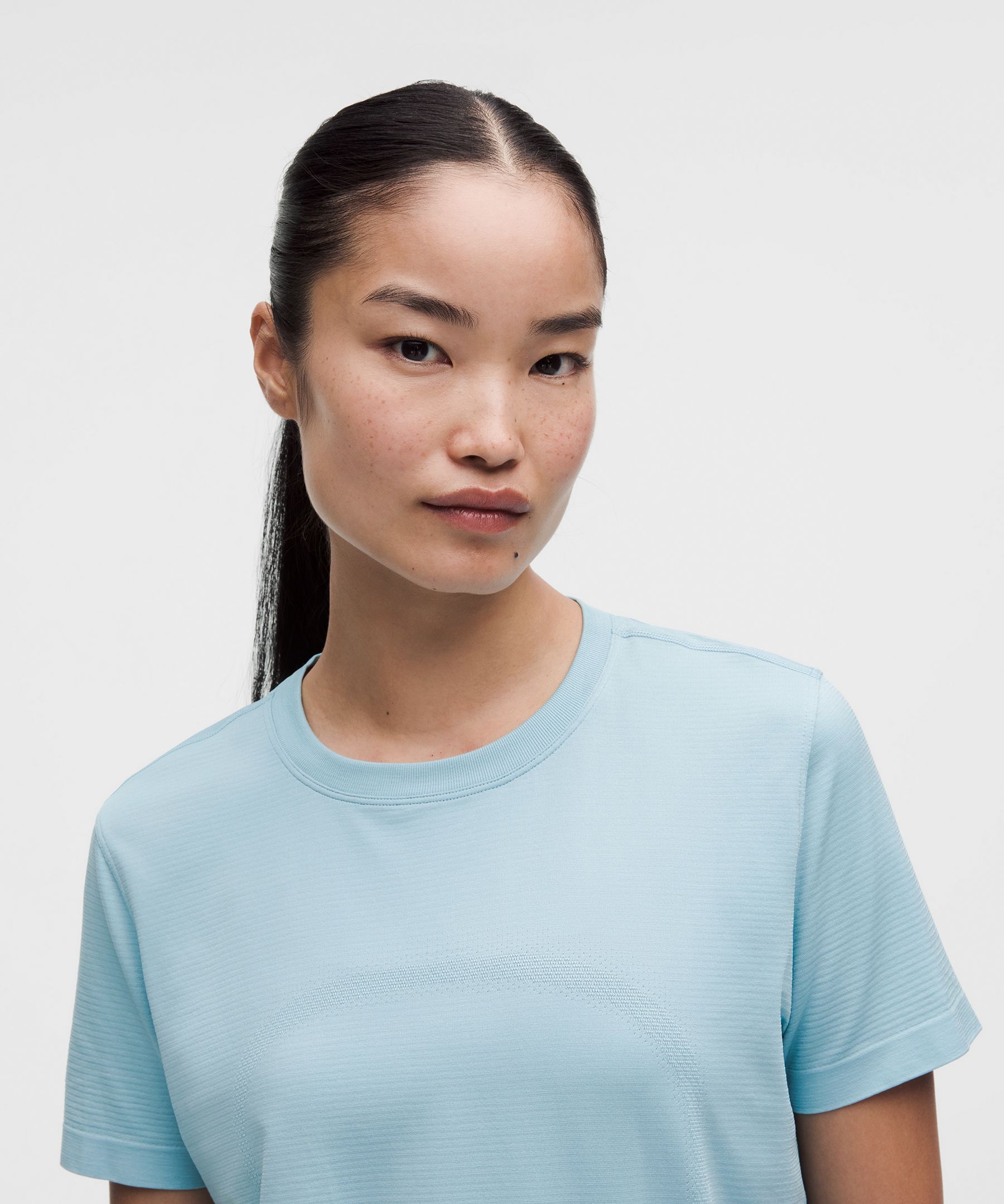 Swiftly Relaxed Short-Sleeve Shirt Hip Length *Updated Fit