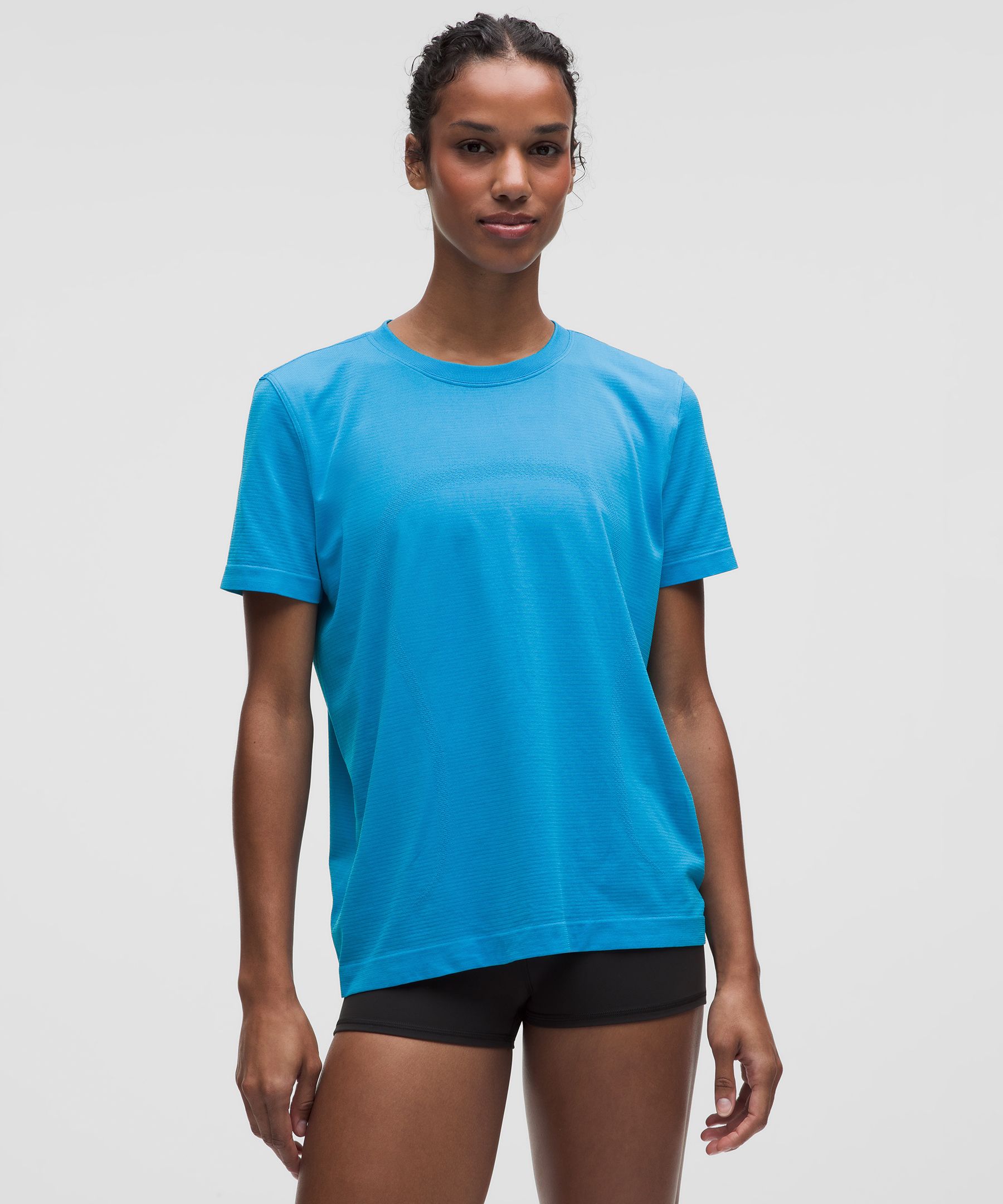 Swiftly Relaxed Short-Sleeve Shirt *Hip Length