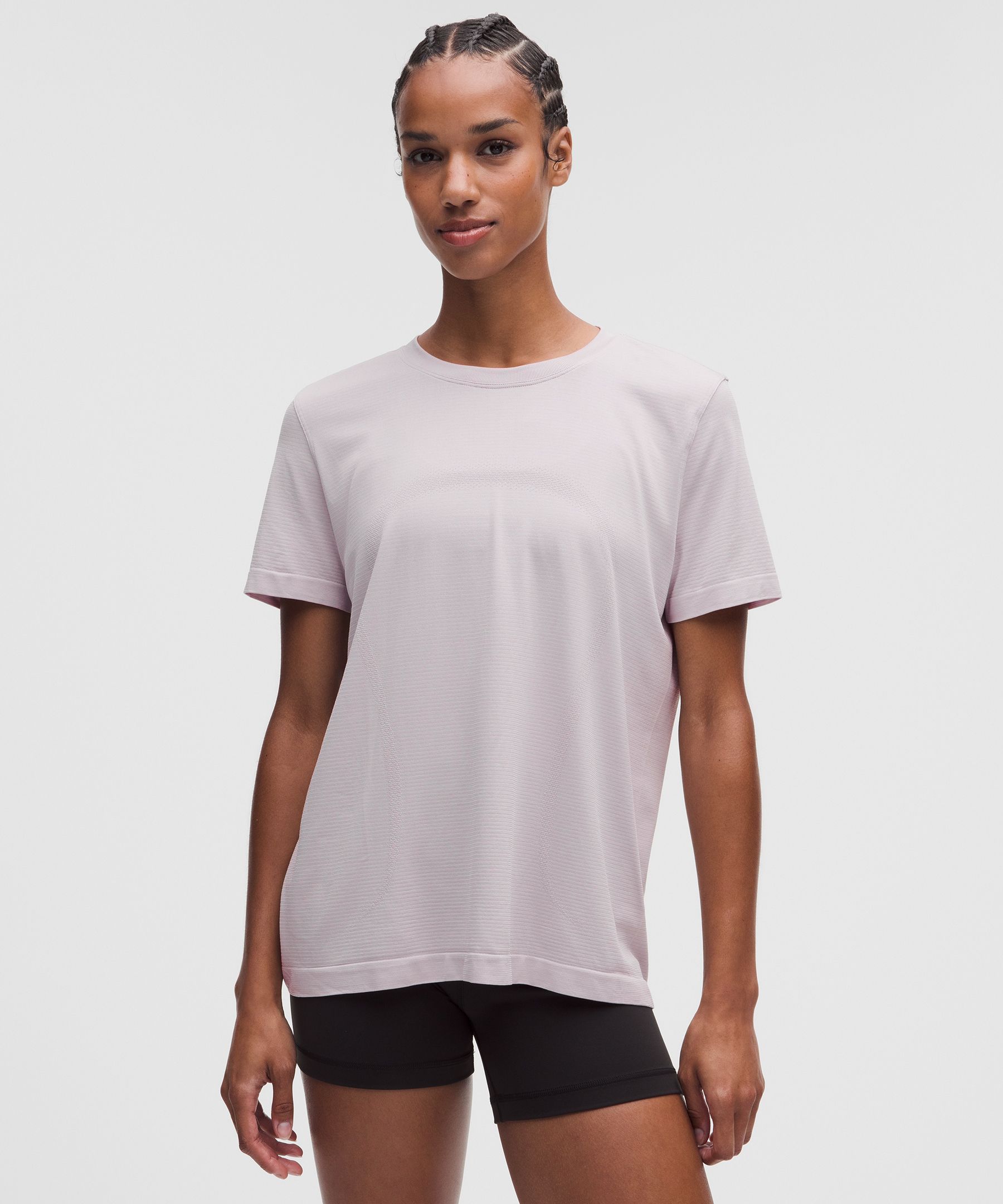 Swiftly Relaxed Short-Sleeve Shirt *Hip Length