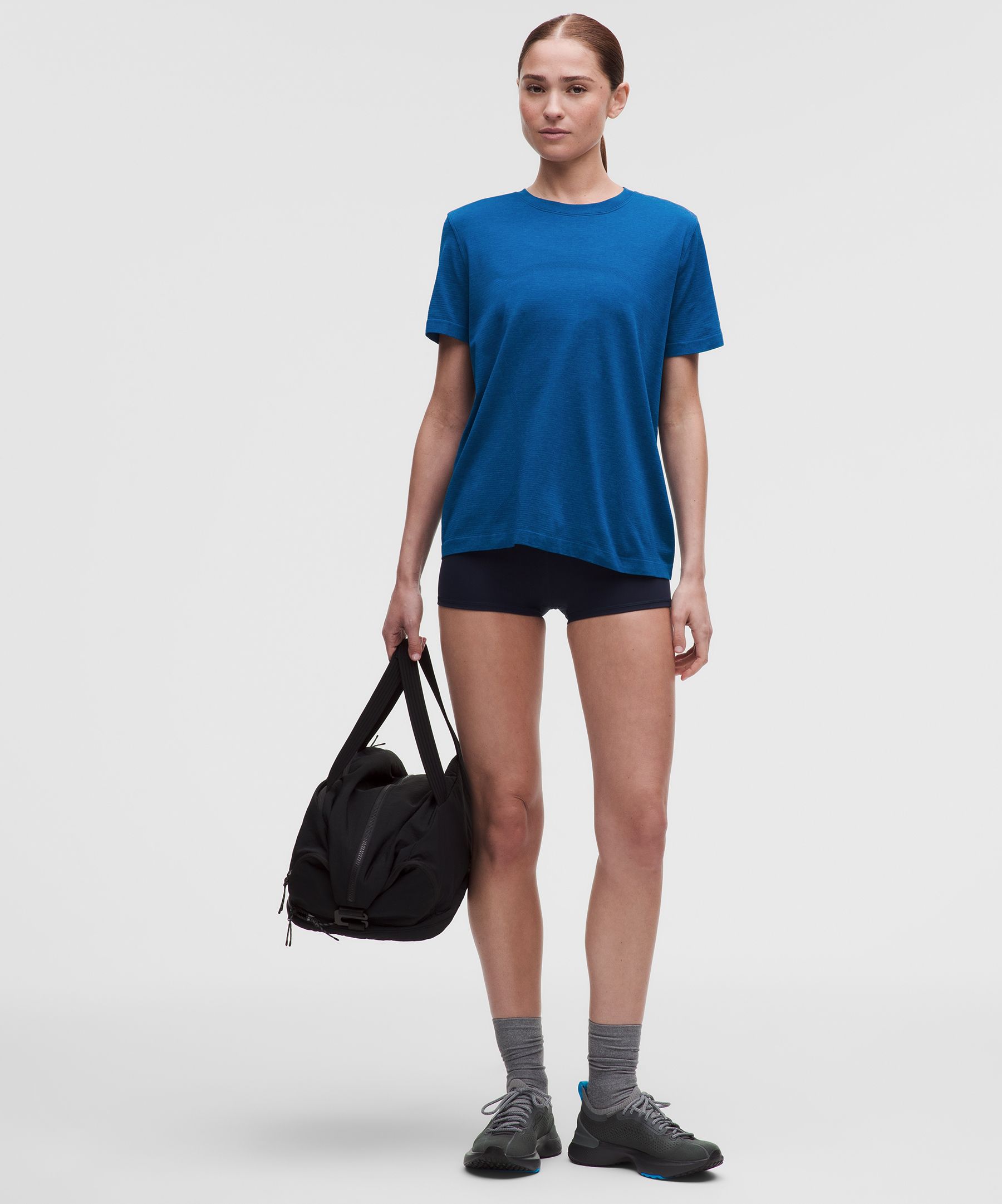 Swiftly Relaxed Short-Sleeve Shirt Hip Length *Updated Fit