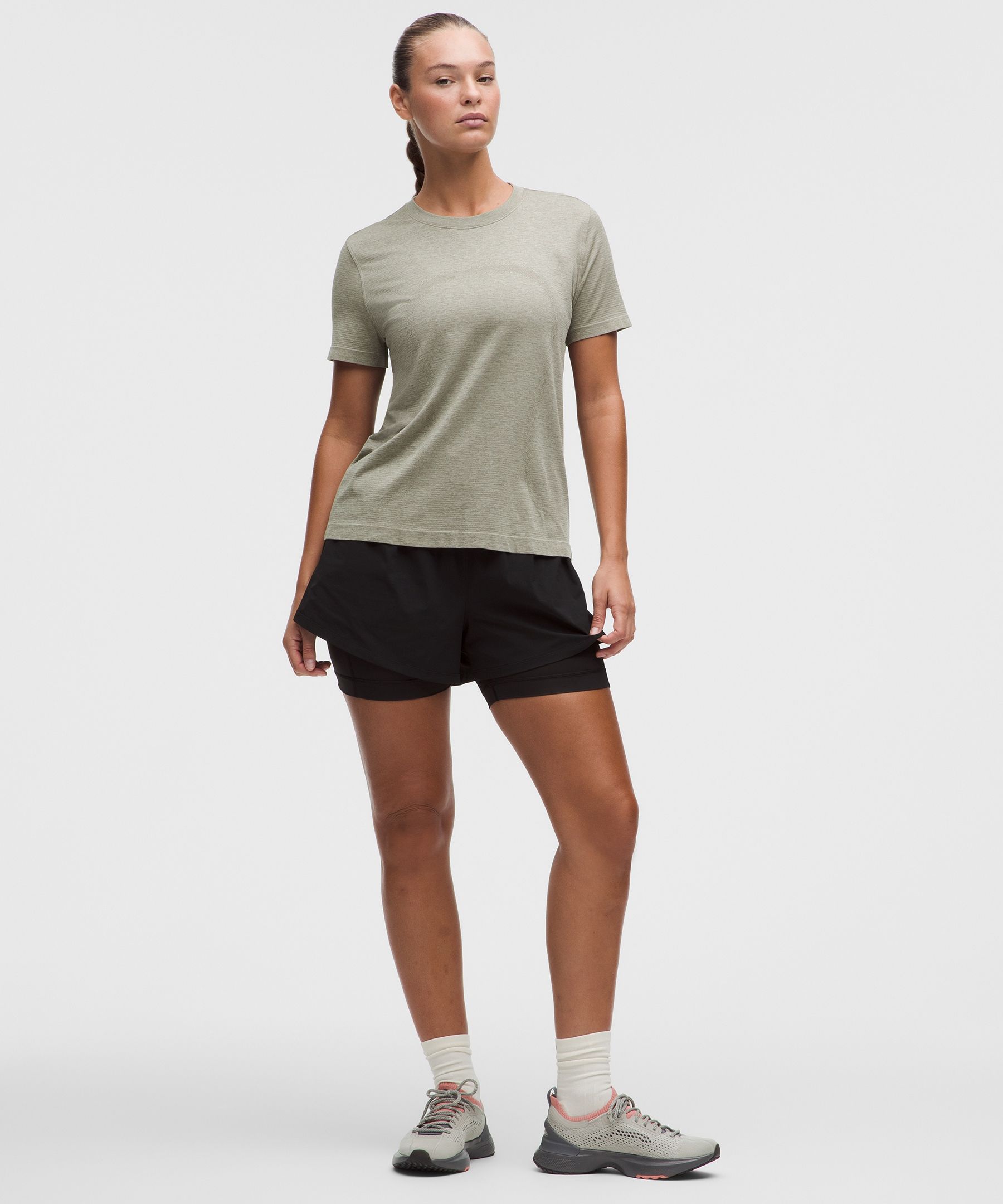 Swiftly Relaxed Short-Sleeve Shirt *Hip Length