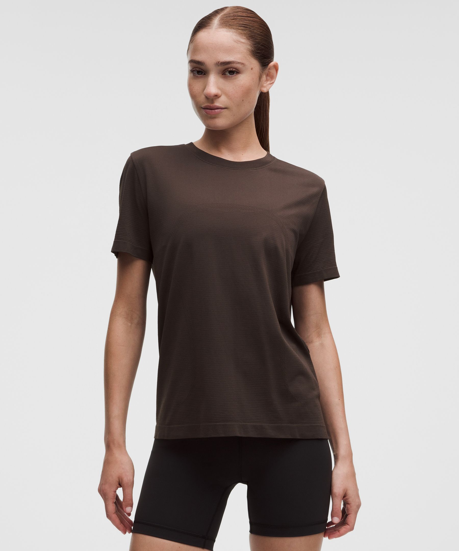 Swiftly Relaxed Short-Sleeve Shirt Hip Length