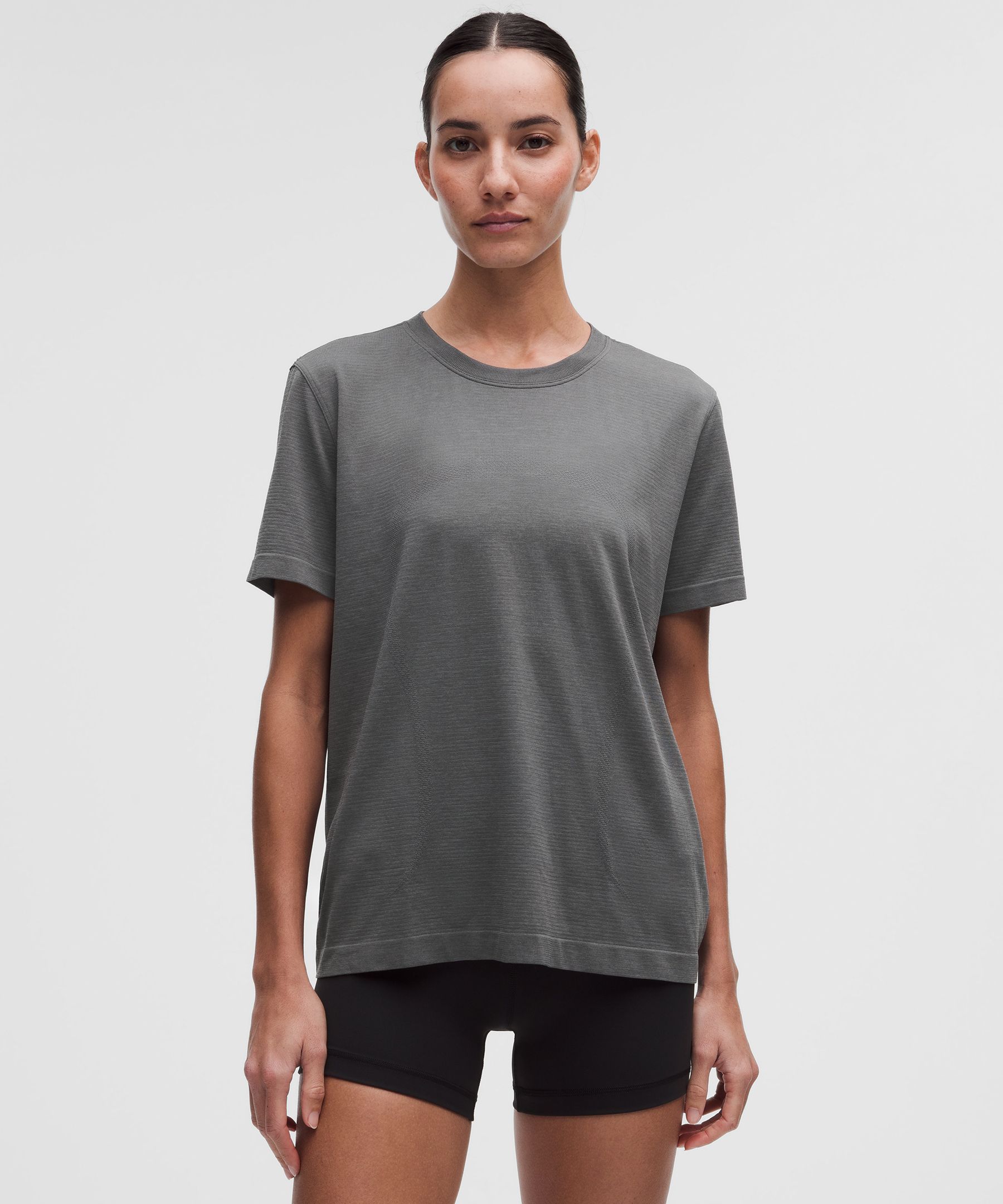 Swiftly Relaxed Short-Sleeve Shirt *Hip Length