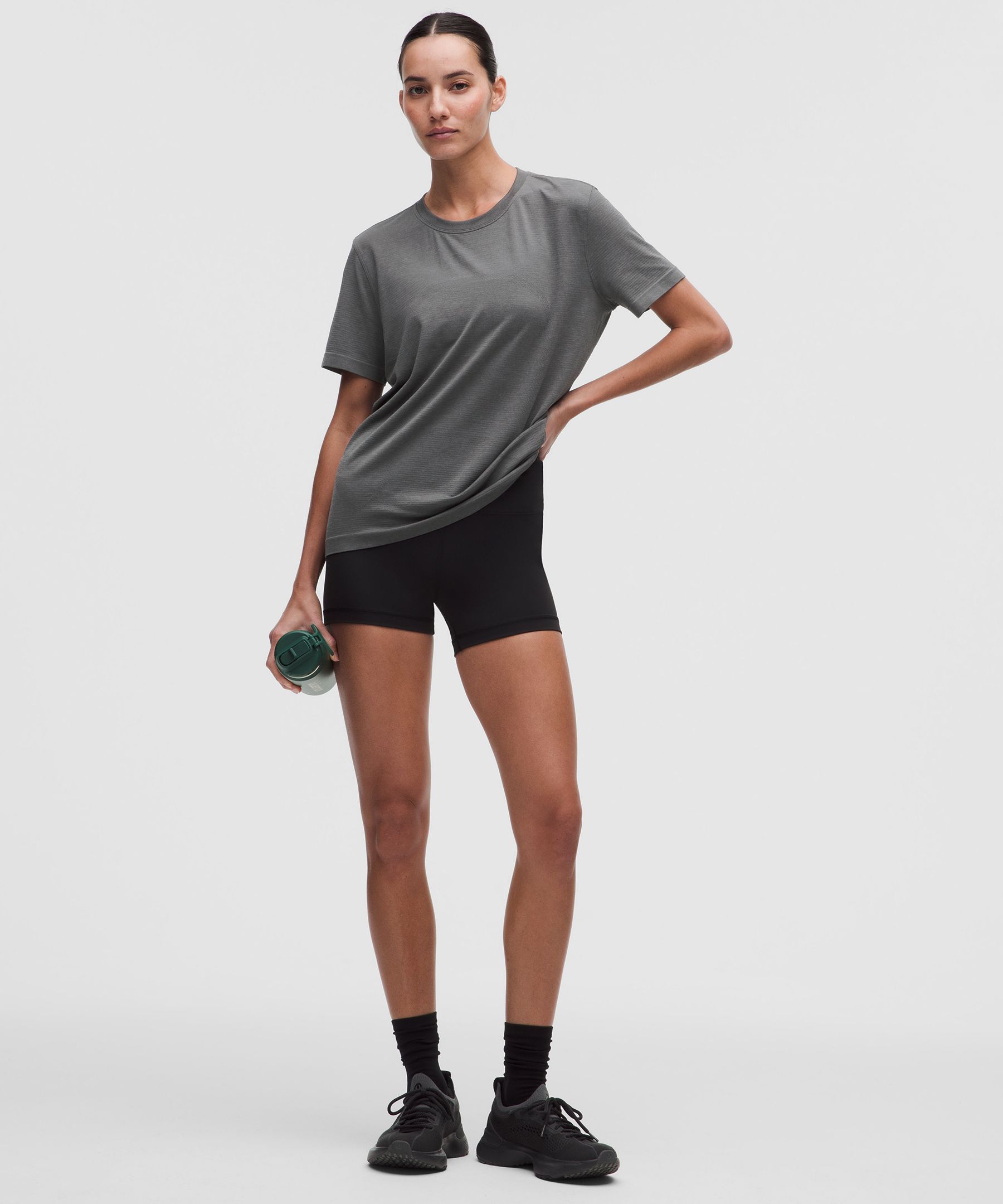 Swiftly Relaxed Short-Sleeve Shirt *Hip Length