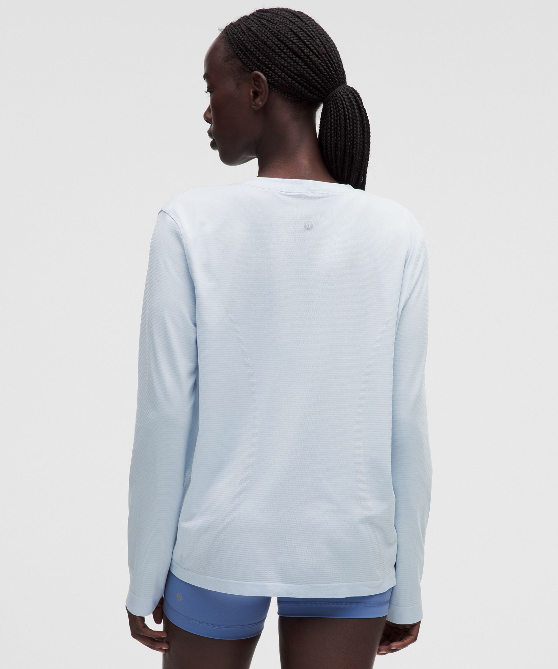 Swiftly Relaxed Long-Sleeve Shirt Hip Length *Updated Fit