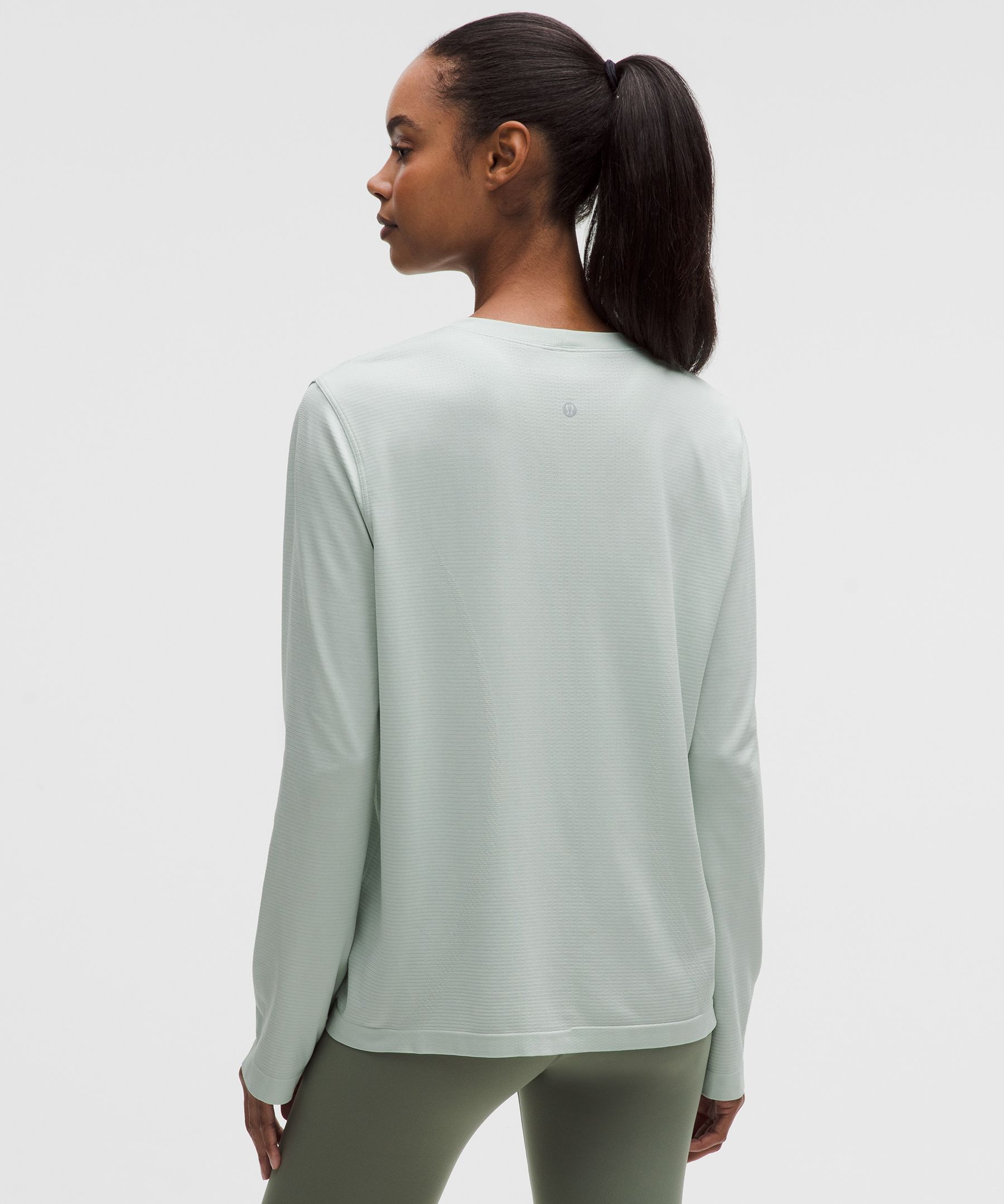 Swiftly Relaxed Long-Sleeve Shirt Hip Length *Updated Fit